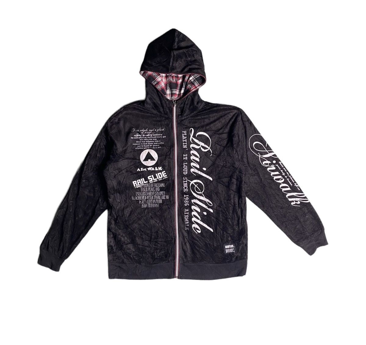 Airwalk × Japanese Brand Airwalk Board Wear Fleece zipper Hoodies Size US L / EU 52-54 / 3 - 1 Thumbnail