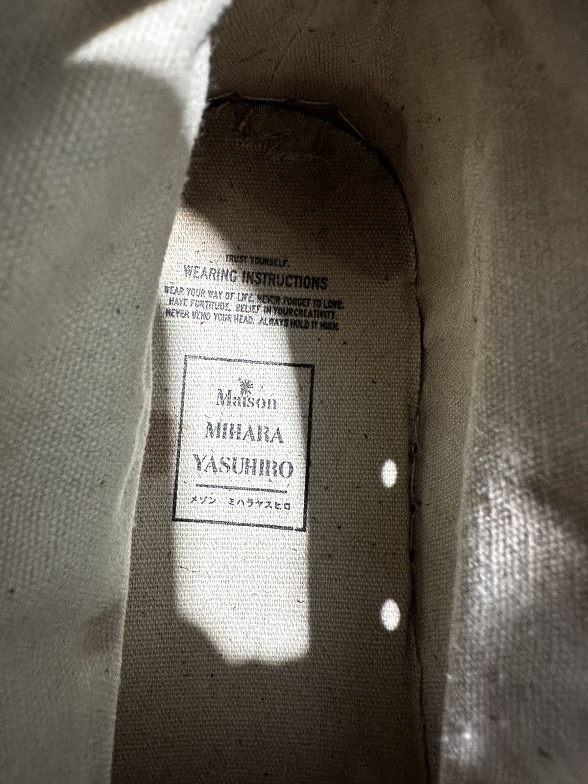 Maison MIHARA YASUHIRO Maison Mihara Yasuhiro Off The Mode High top Sneakers. Size US 9 / EU 42 - 13 Thumbnail