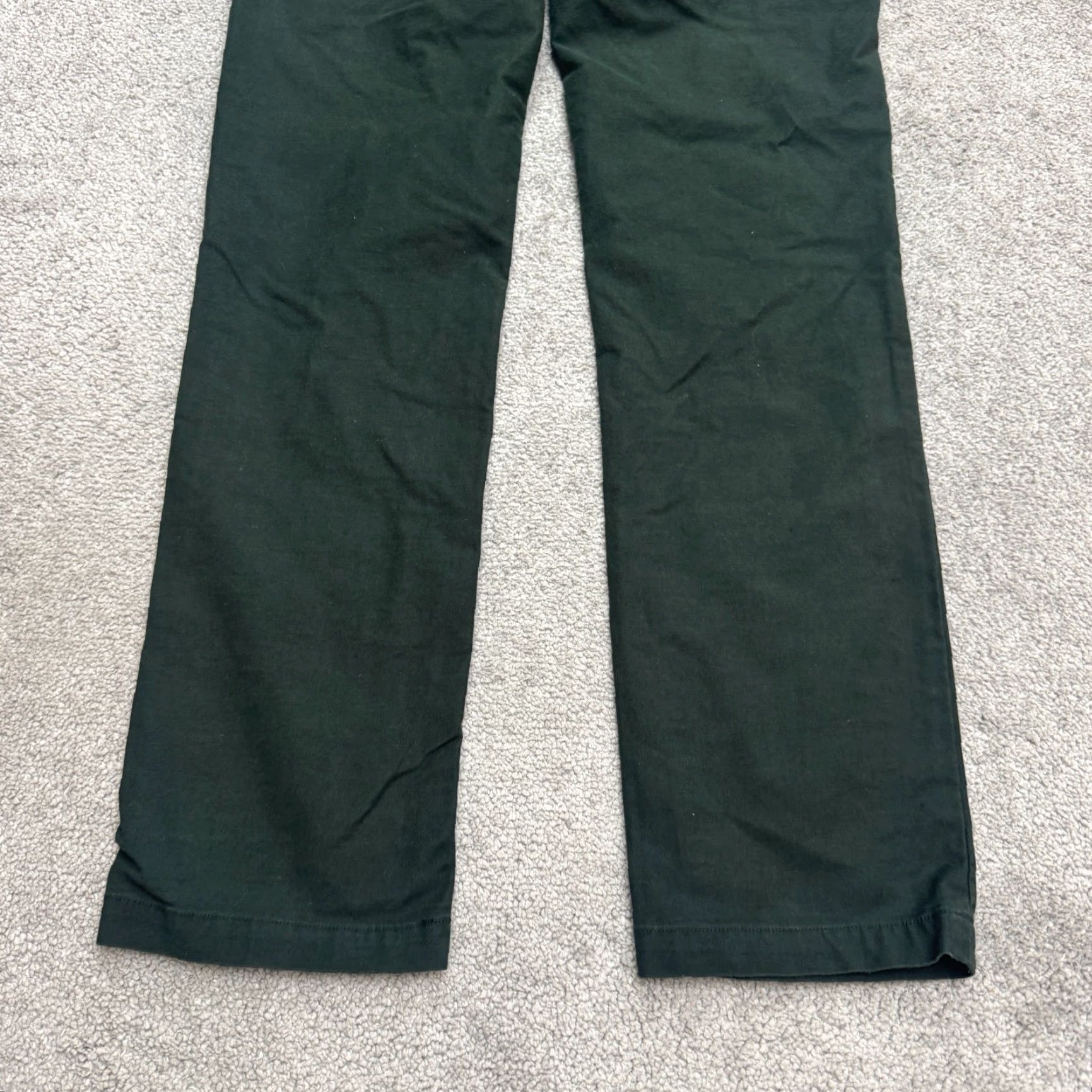 Roark Roark Porter 3.0 Chino Pants Mens 30 Green Regular Straight Flat Front Casual Workwear Preppy Classic Artifacts Of Adventure Size US 30 / EU 46 - 3 Thumbnail