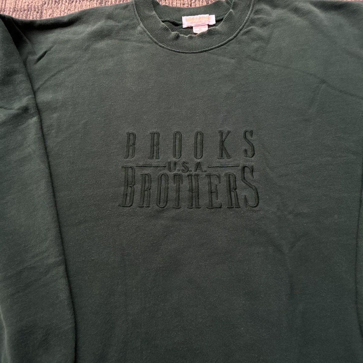 Brooks Brothers Vintage Brooks Brothers USA Embroidered Crewneck Sweatshirt Size US XL / EU 56 / 4 - 3 Thumbnail