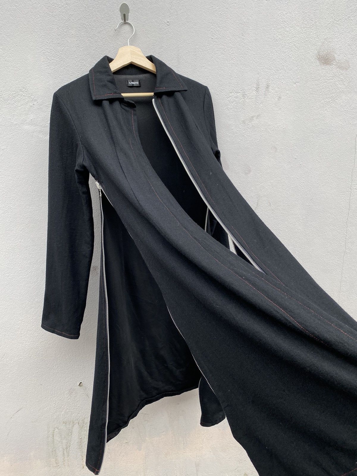 If Six Was Nine × Japanese Brand × Seditionaries H. NAOTO Anarchism Contra Stitch Gothic/Punk Long Zipped Size M / US 6-8 / IT 42-44 - 7 Thumbnail