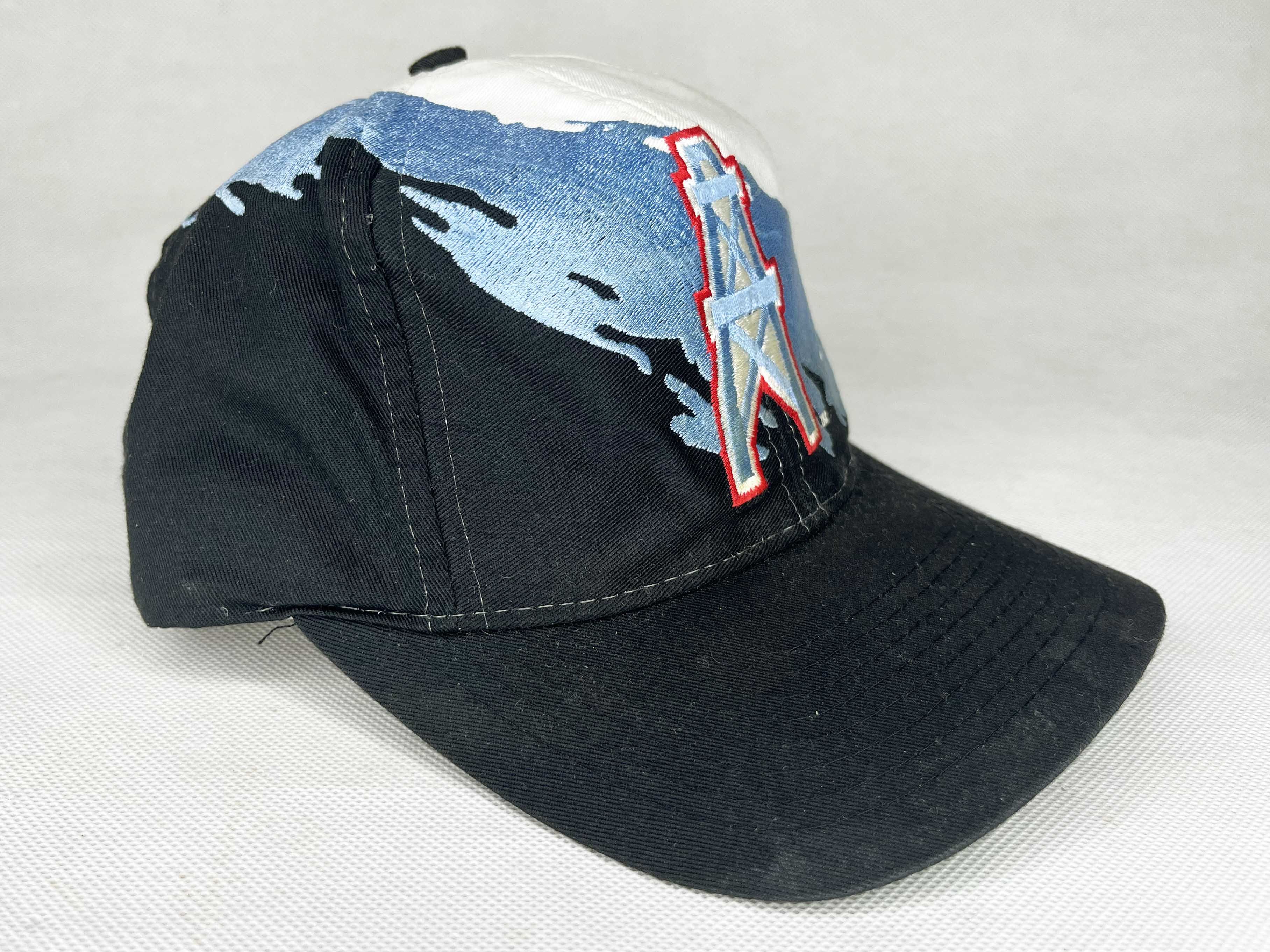 Logo Athletic Vintage Logo Athletic NFL Houston Oilers Splash Snapback Cap Size ONE SIZE - 3 Thumbnail