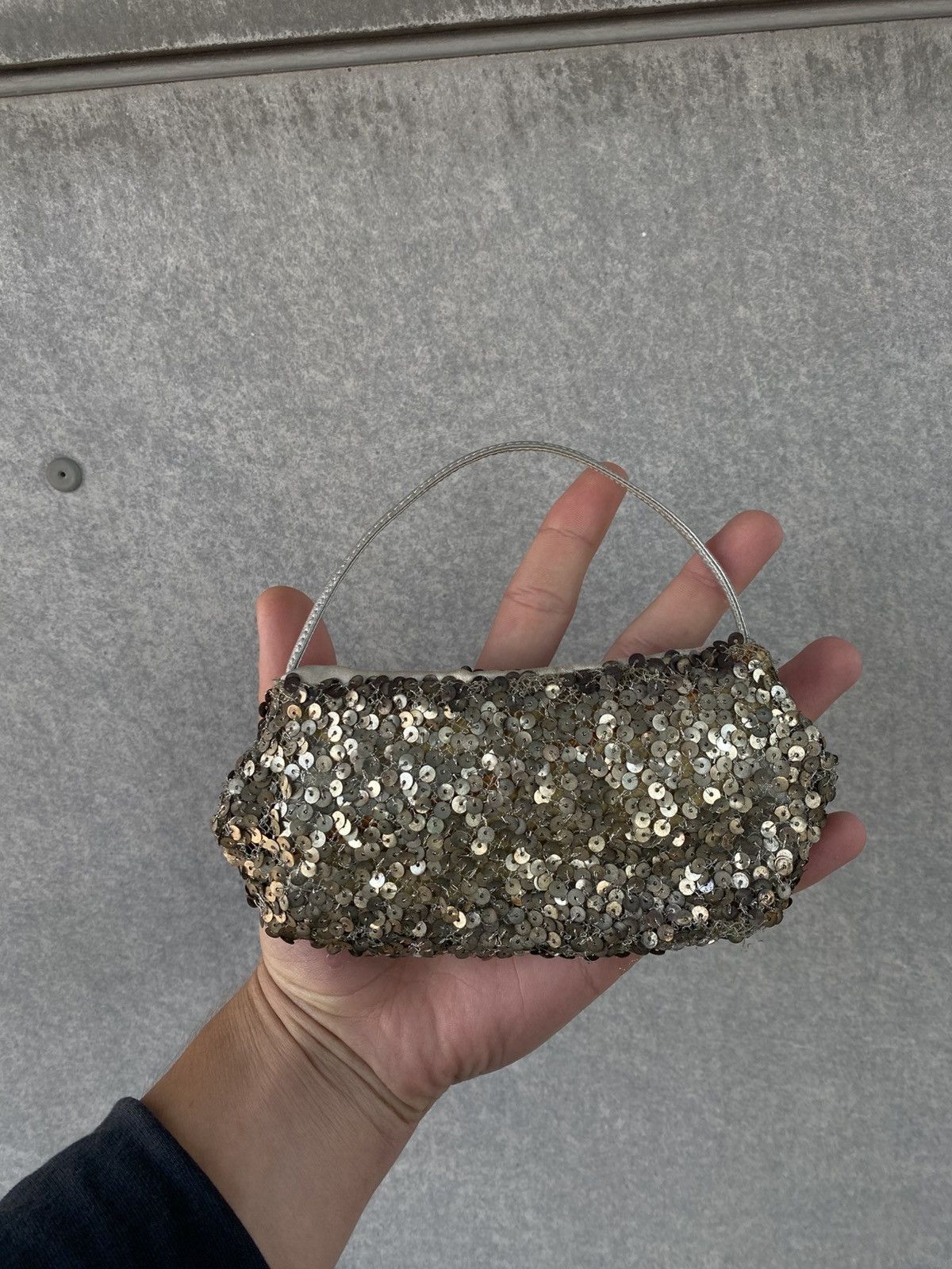 Helmut Lang Vintage Helmut Lang Sequin Mini Handbag Size ONE SIZE - 3 Thumbnail