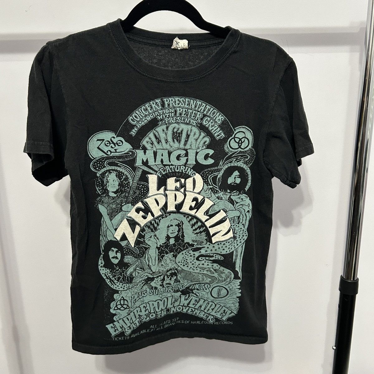 Anvil Led Zeppelin 2011 Concert Style Graphic Tee Sz Sm - “Jolene” Size S / US 4 / IT 40 - 2 Thumbnail
