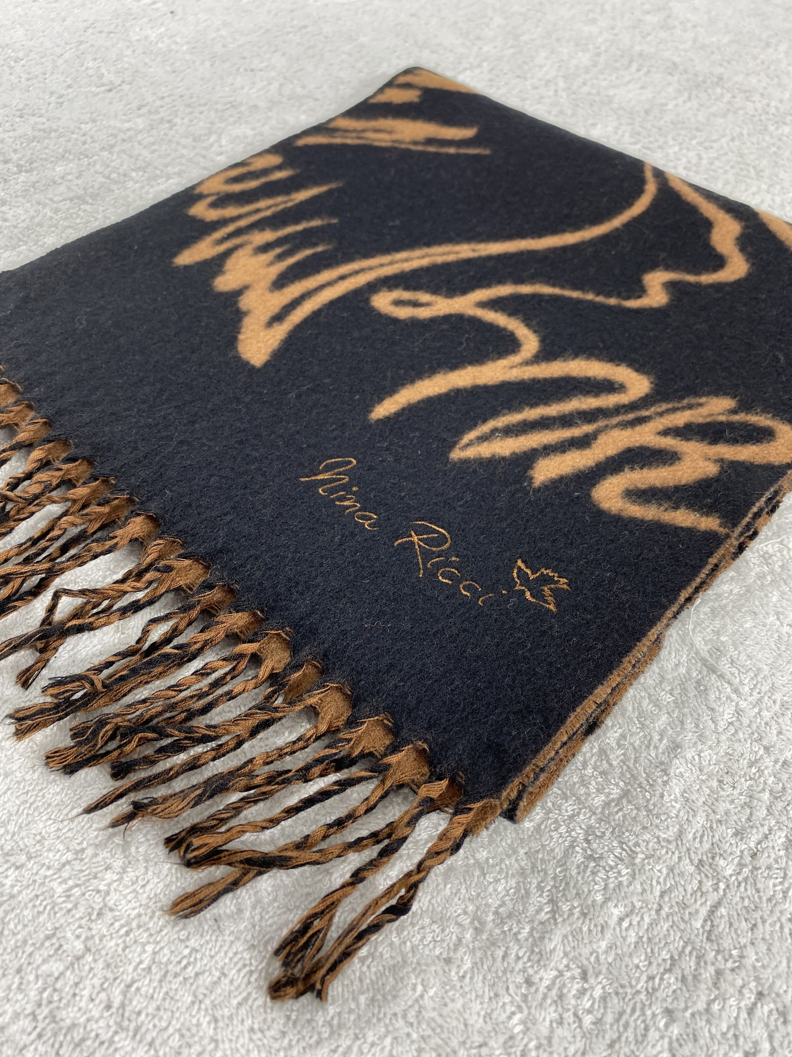 Nina Ricci Vintage Nina Ricci Scarf/Muffler/Neckwear MF831 Size ONE SIZE - 3 Thumbnail