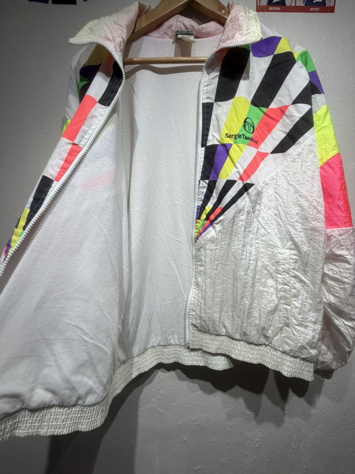 Sergio Tacchini Vintage Sergio Tacchini track jacket Size US XL / EU 56 / 4 - 9 Thumbnail