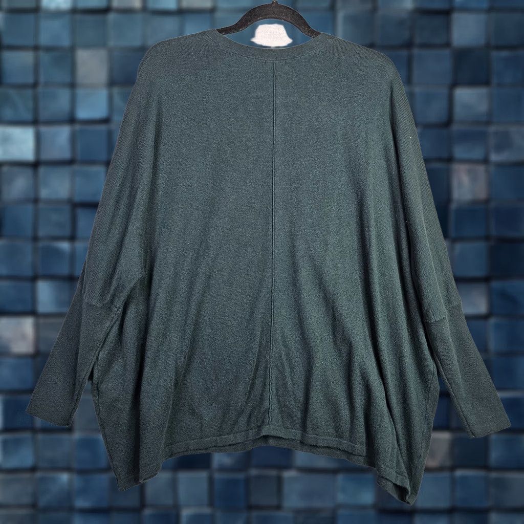Vintage Pure Jill Knit Top V-Neck Dolman Sleeve Forest Green XL Women Shirt Size XL / US 12-14 / IT 48-50 - 1 Thumbnail