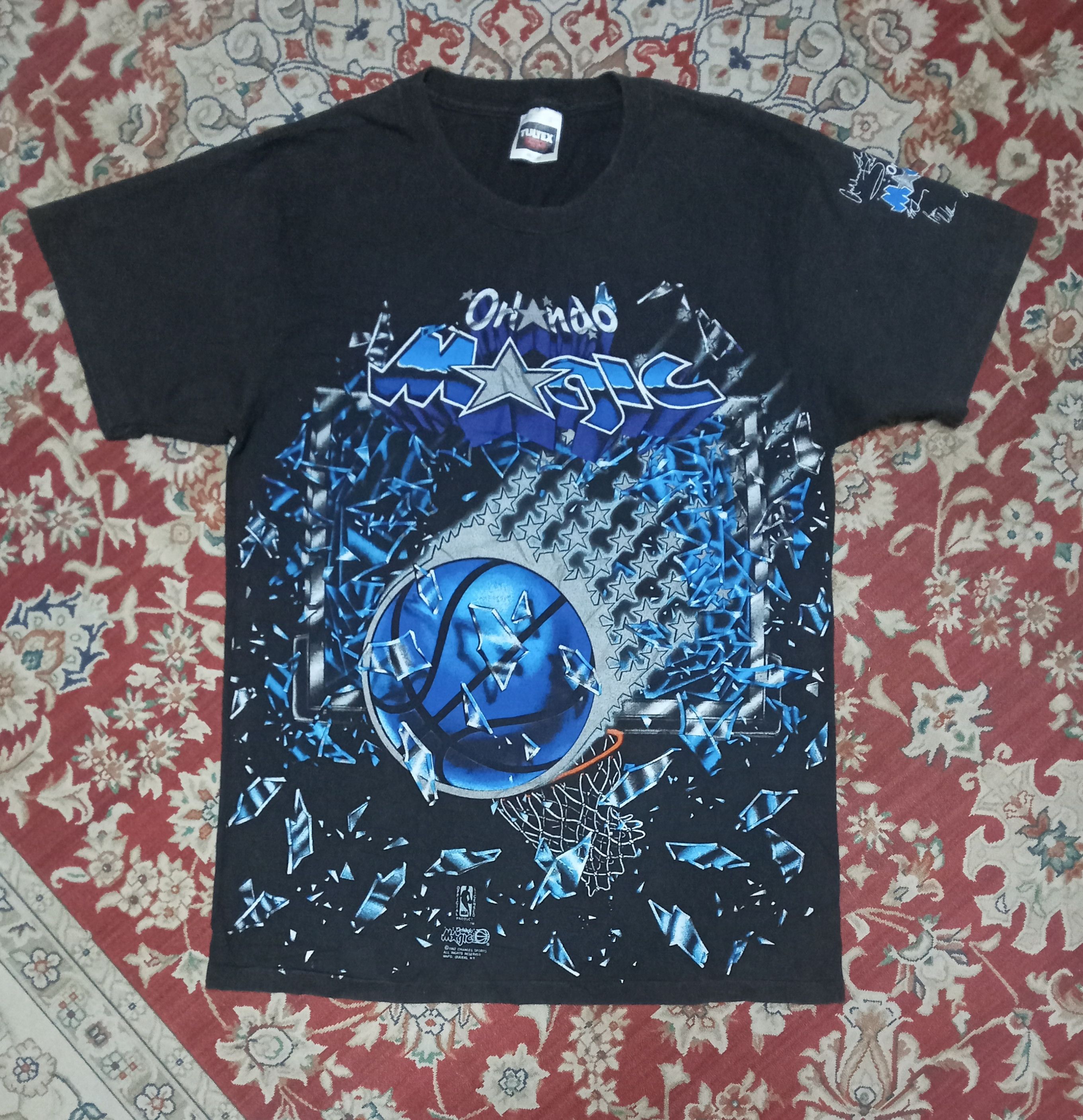 NBA Orlando Magic Vintage 1992 T Shirt Size US M / EU 48-50 / 2 - 1 Thumbnail