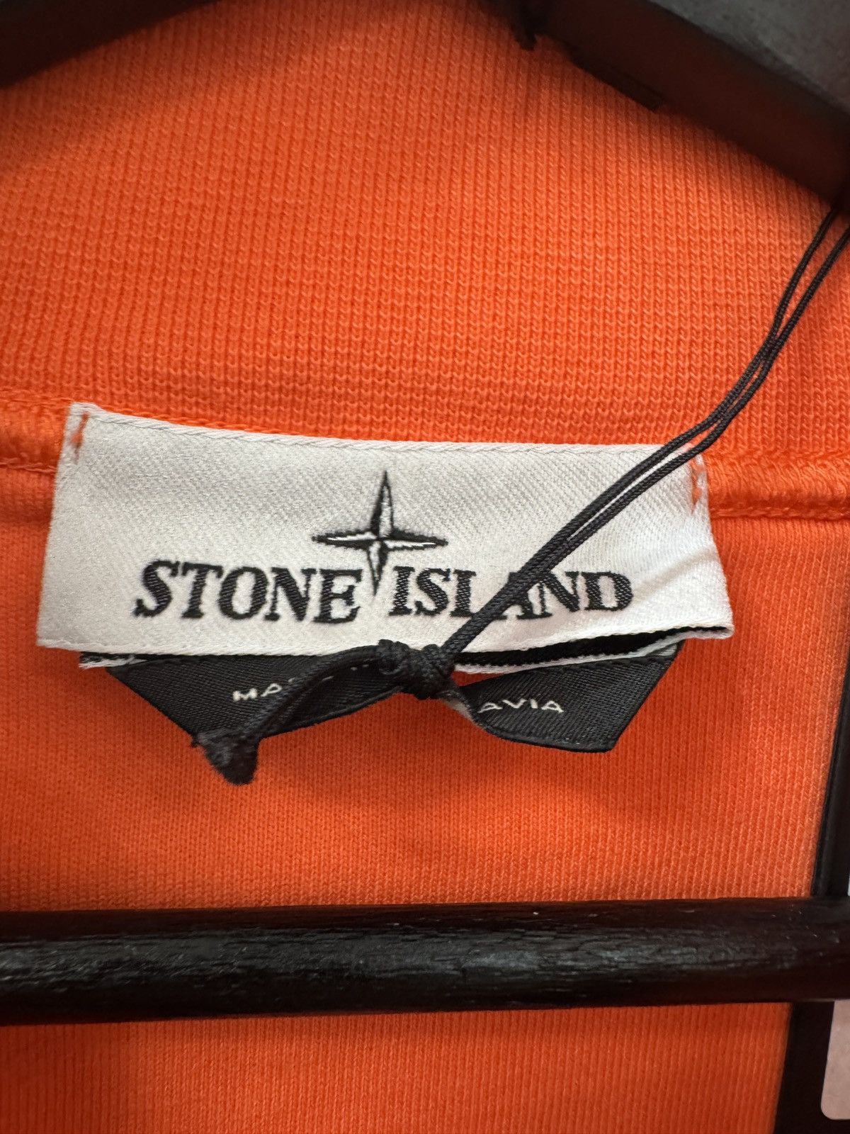 Stone Island Stone Island Orange Quarter Zip Size US M / EU 48-50 / 2 - 8 Thumbnail