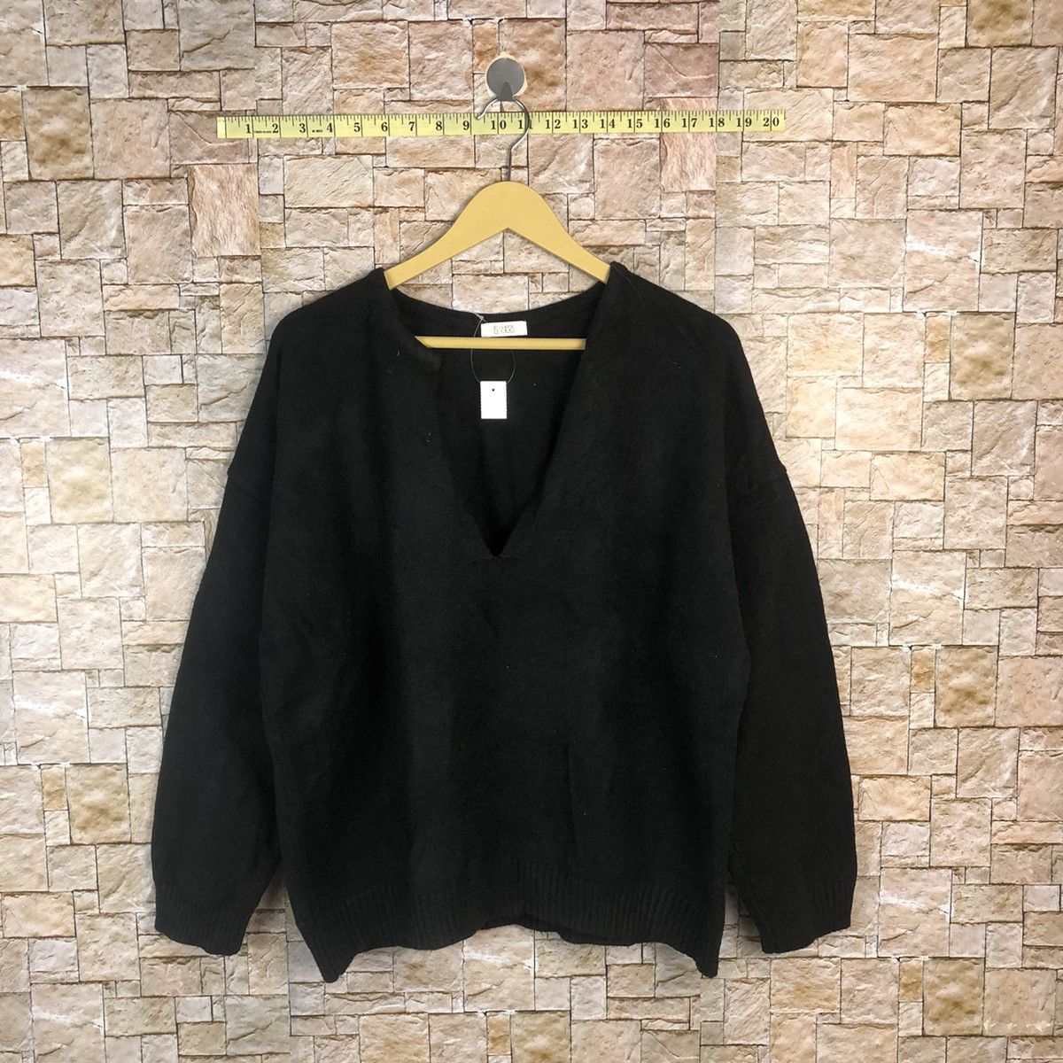 Homespun Knitwear × LOWRYS FARM Lowrys Farm Black Knitwear #A694 Size L / US 10 / IT 46 - 1 Thumbnail