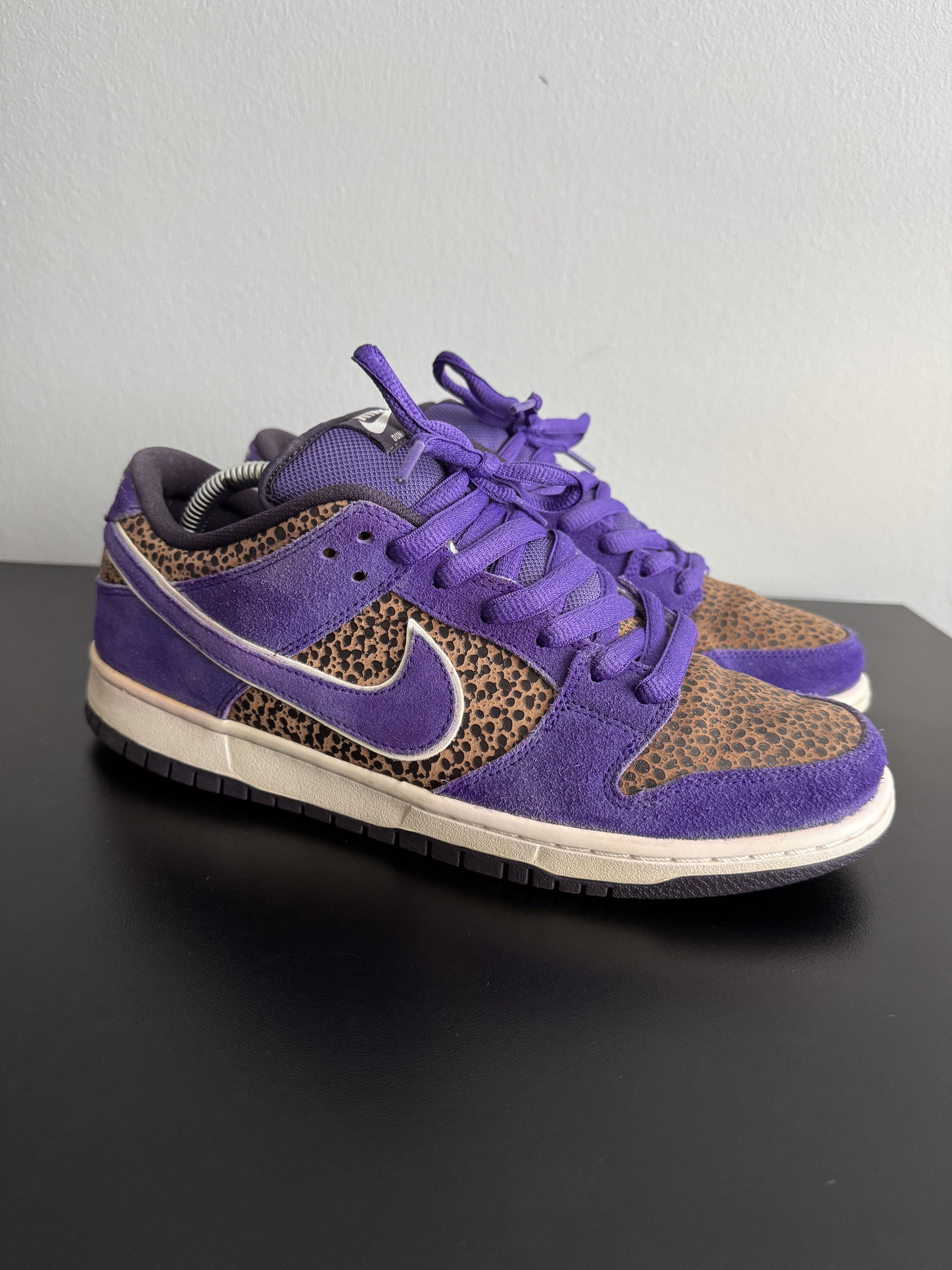 Nike Nike SB Low Purple Safari Kenny Powers doom skunk hulk Size US 9 / EU 42 - 3 Thumbnail