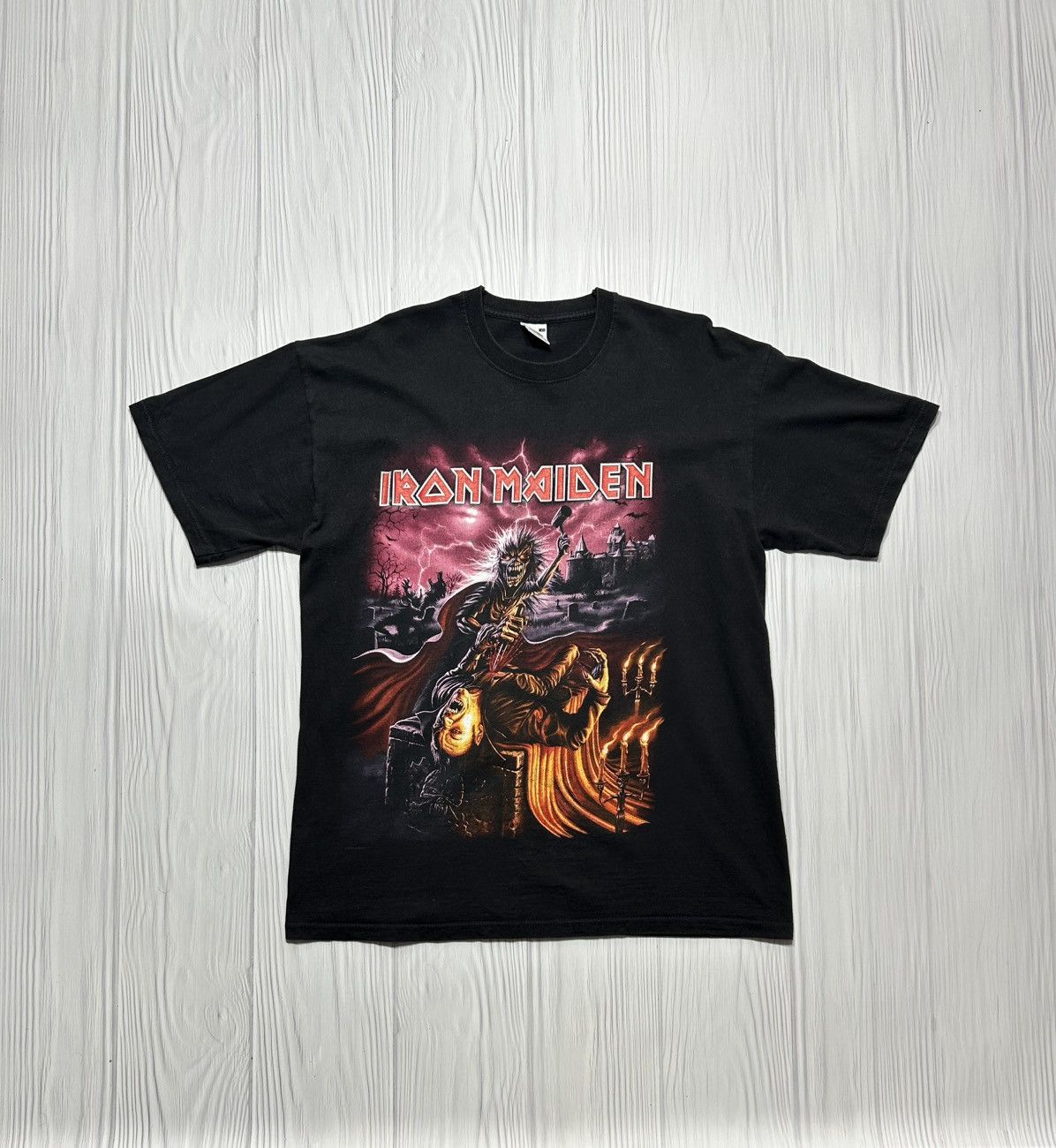 Band Tees Vintage 2010 Iron Maiden Band Thrash T-Shirt Size L Size US L / EU 52-54 / 3 - 1 Thumbnail