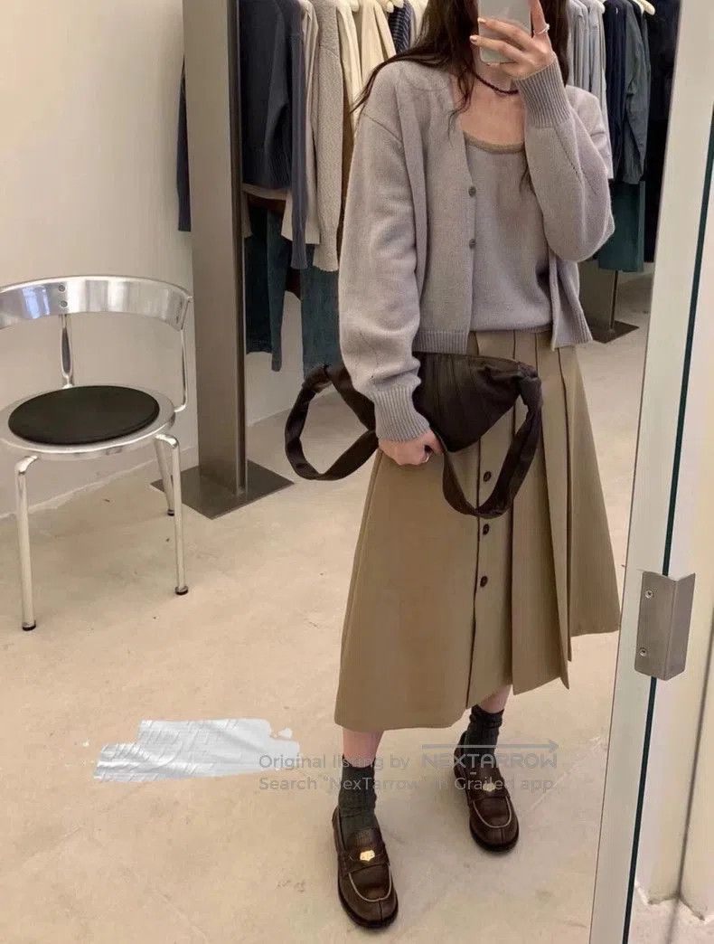 Miu Miu MiuMiu Brown Leather Gold Coin Loafers. Size US 5.5 / IT 35.5 - 9 Thumbnail