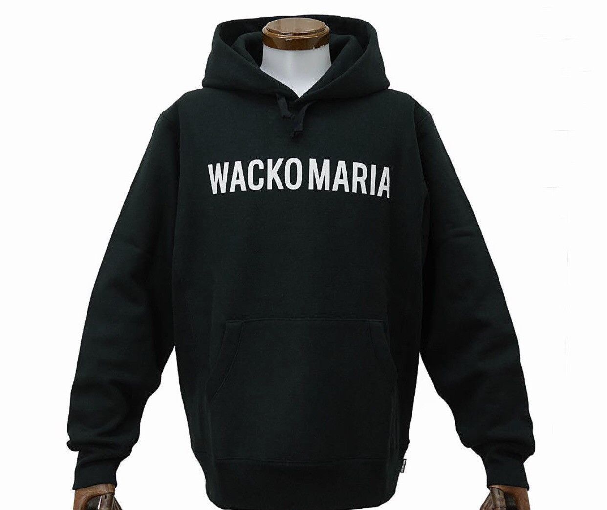 Washed Heavyweight Pullover Hooded Sweatshirt 'Type 6' - Green