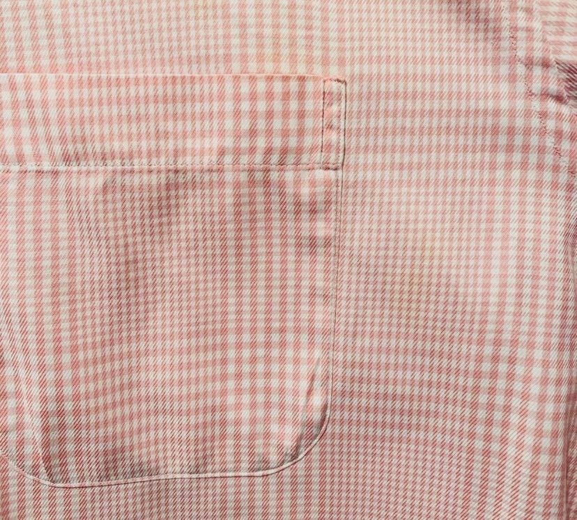 Burberry Burberry Pink Plaid Button-down Shirt Size Size US L / EU 52-54 / 3 - 5 Thumbnail