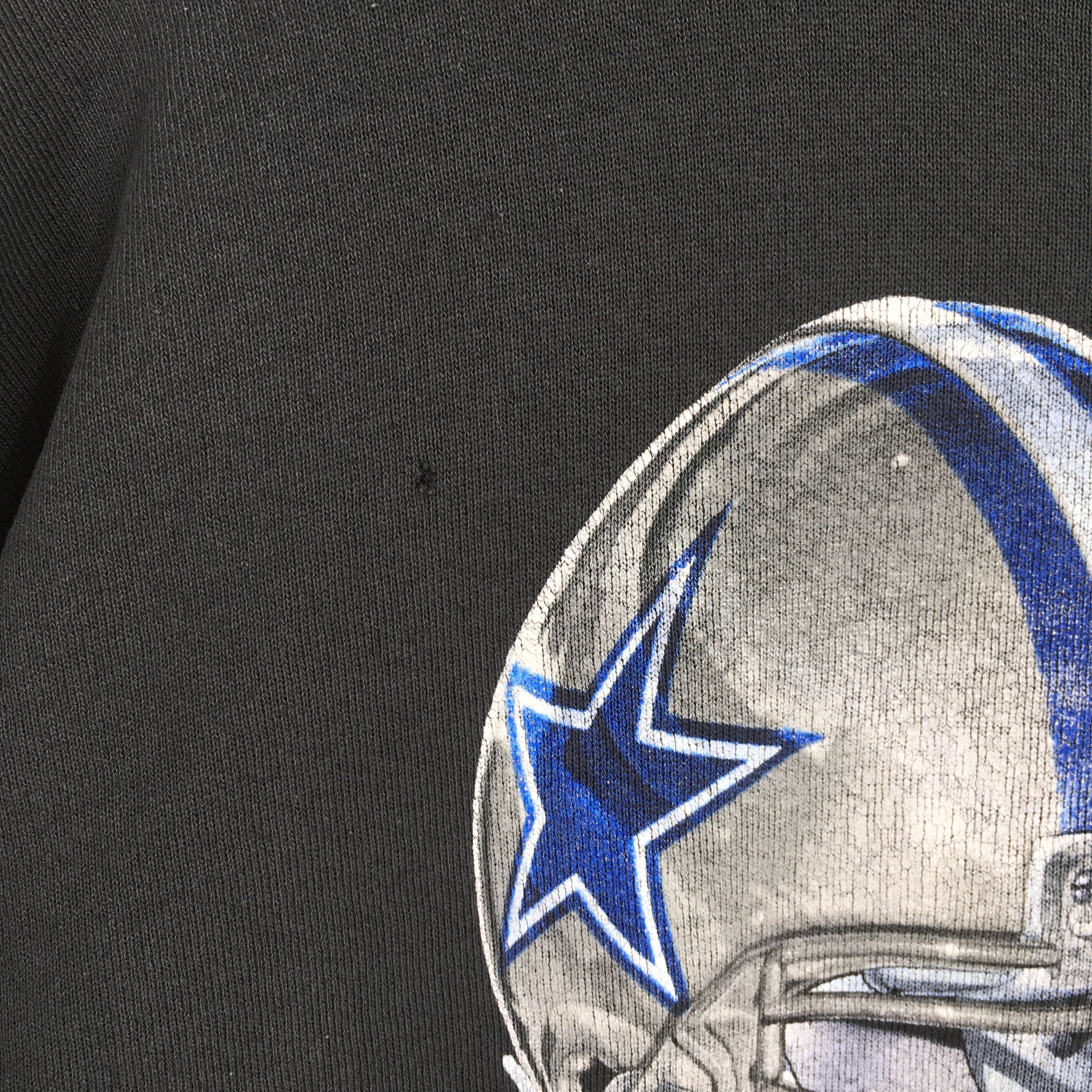 NFL Vintage 90s Dallas Cowboys NFL Rugby Sweatshirt Large Size US L / EU 52-54 / 3 - 5 Thumbnail
