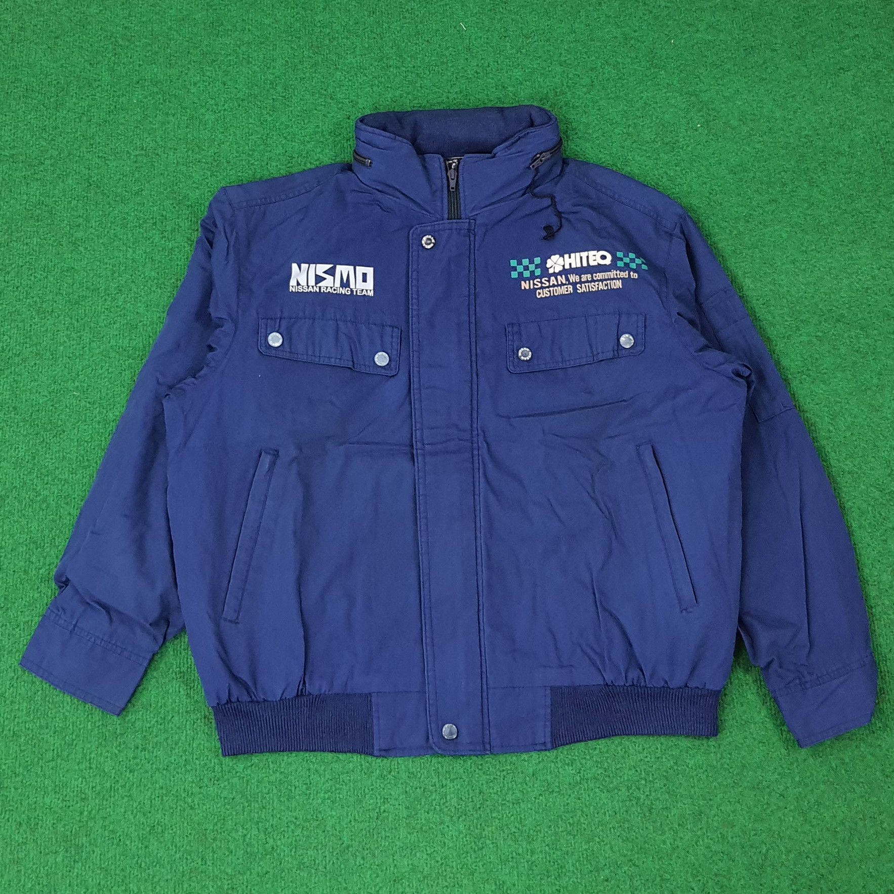 Japanese Brand Vintage NISSAN Motorsports Custom Nismo Logo Jacket C262N22 Size US L / EU 52-54 / 3 - 3 Thumbnail