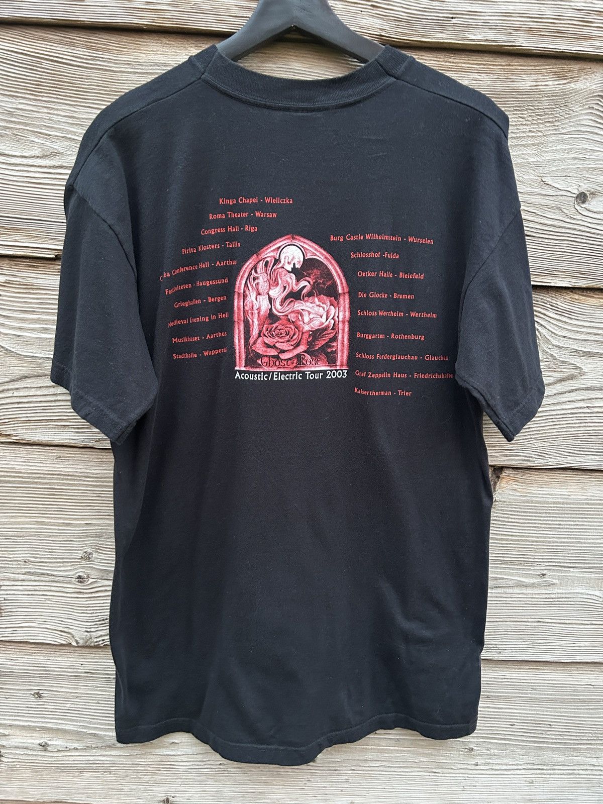 Band Tees 00s Vintage Blackmore’s Night 2003 Ghost Of A Rose Tour Tee Size US L / EU 52-54 / 3 - 5 Thumbnail