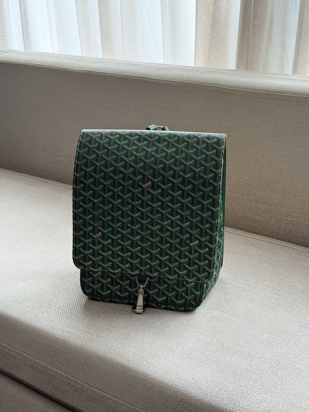 Goyard Goyard Discontinued Green Janson Backpack Size ONE SIZE - 2 Thumbnail
