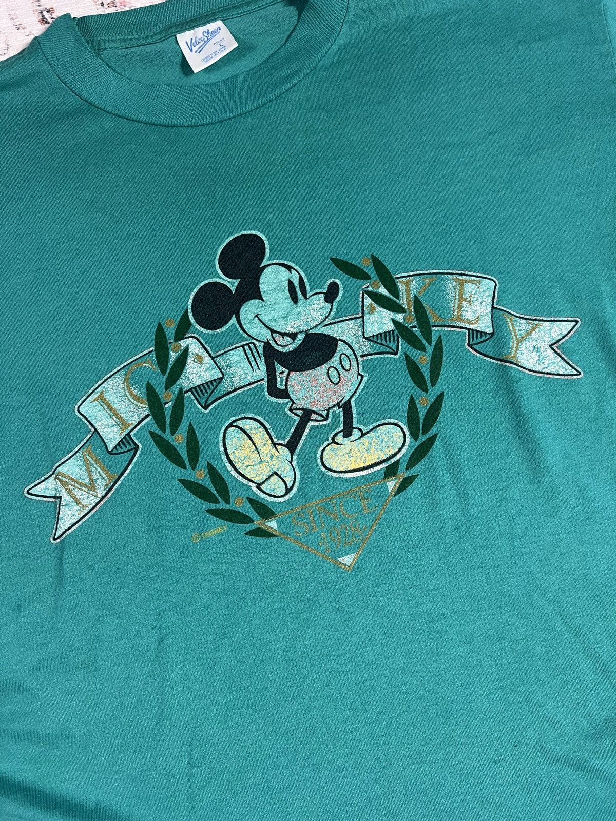 Velva Sheen × Vintage Vintage 90’s Graphic Disney Mickey Mouse Mascot Tee Size US L / EU 52-54 / 3 - 2 Thumbnail