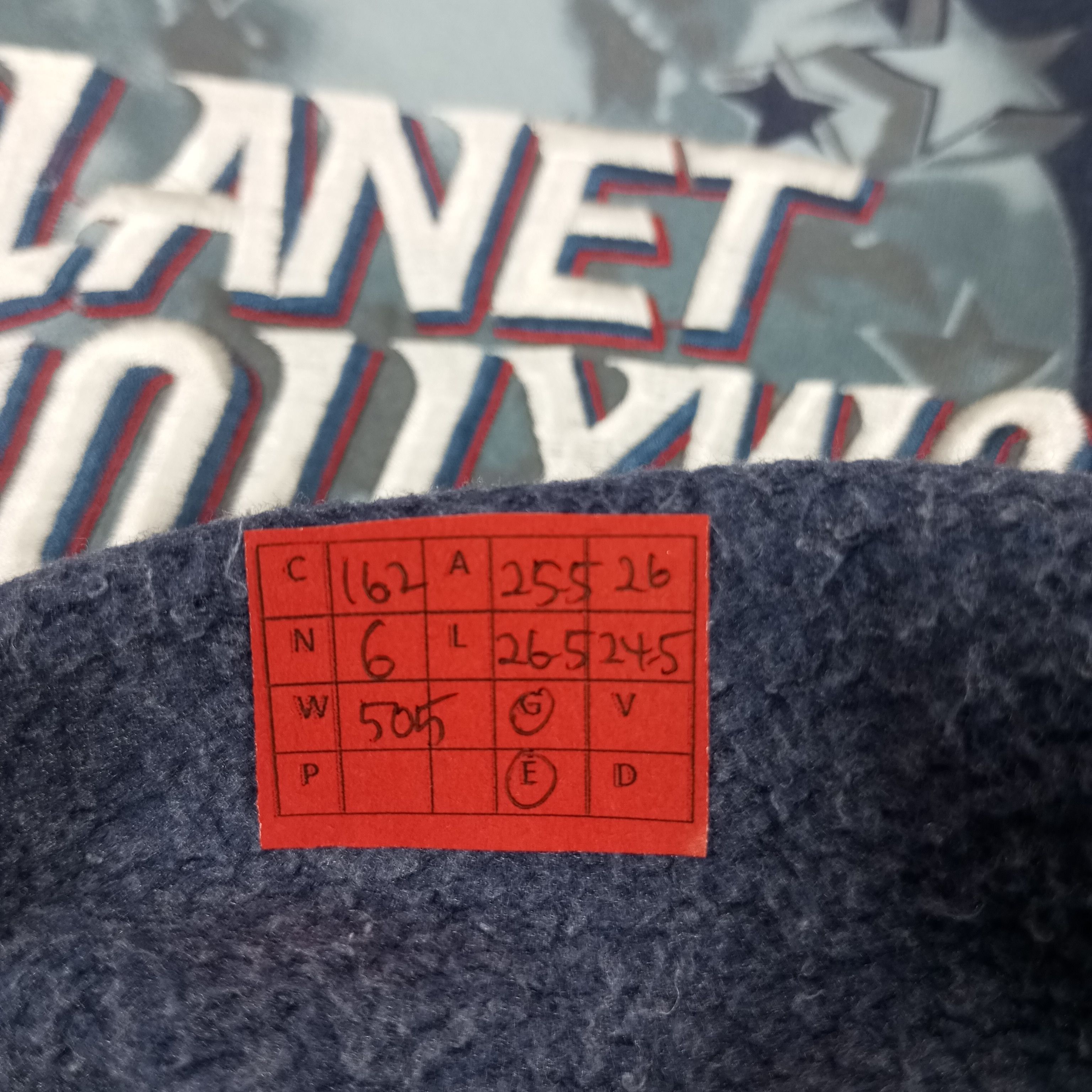 Planet Hollywood × Vintage Planet Hollywood Embroidery Design Streetwear Sweatshirt Size US XL / EU 56 / 4 - 10 Thumbnail