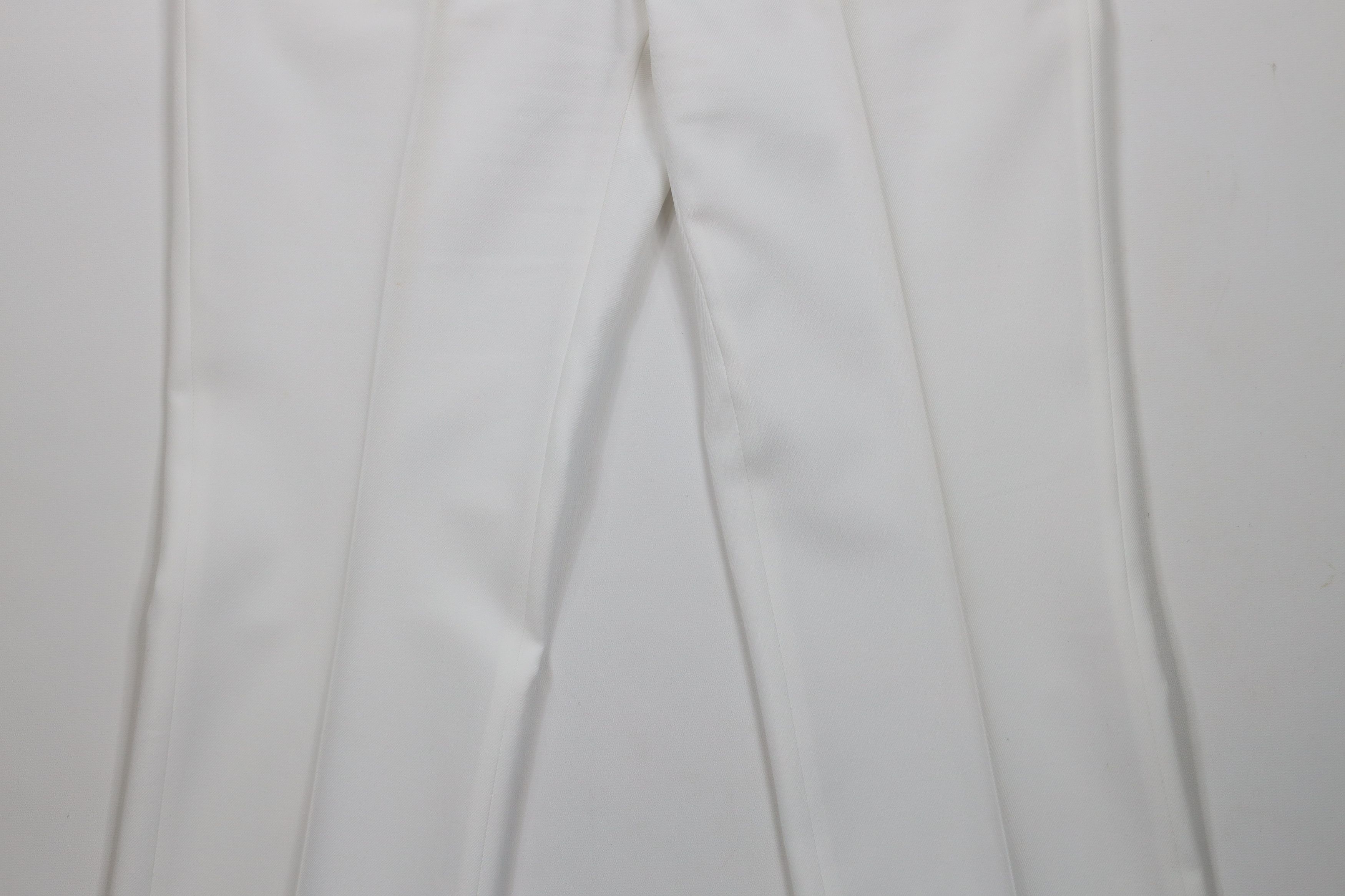 Vintage Vintage 70s Streetwear Flared Wide Leg Chino Pants White USA Size US 32 / EU 48 - 3 Thumbnail