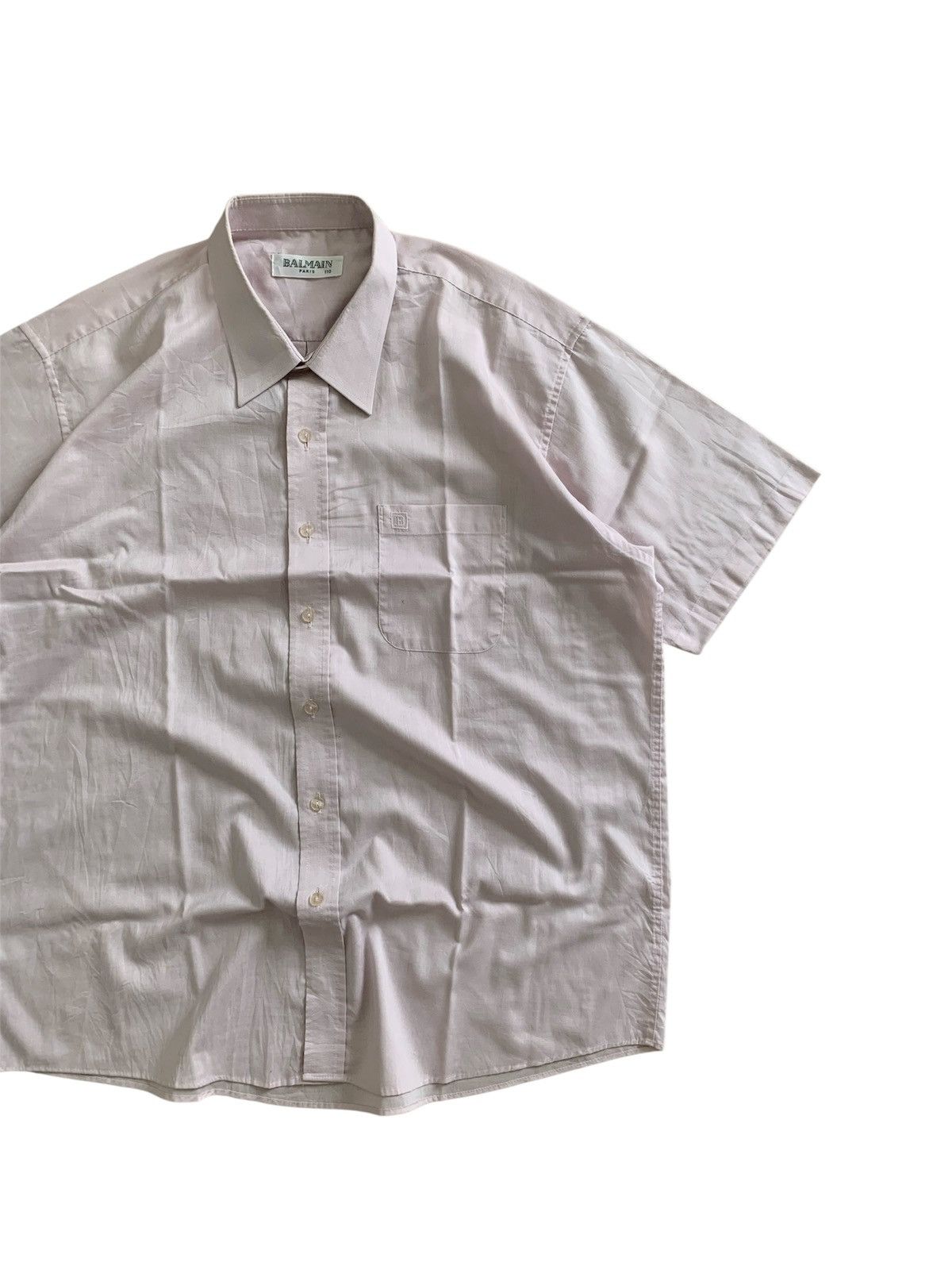 Balmain Balmain Paris Button Up Shirt Size US XL / EU 56 / 4 - 2 Thumbnail