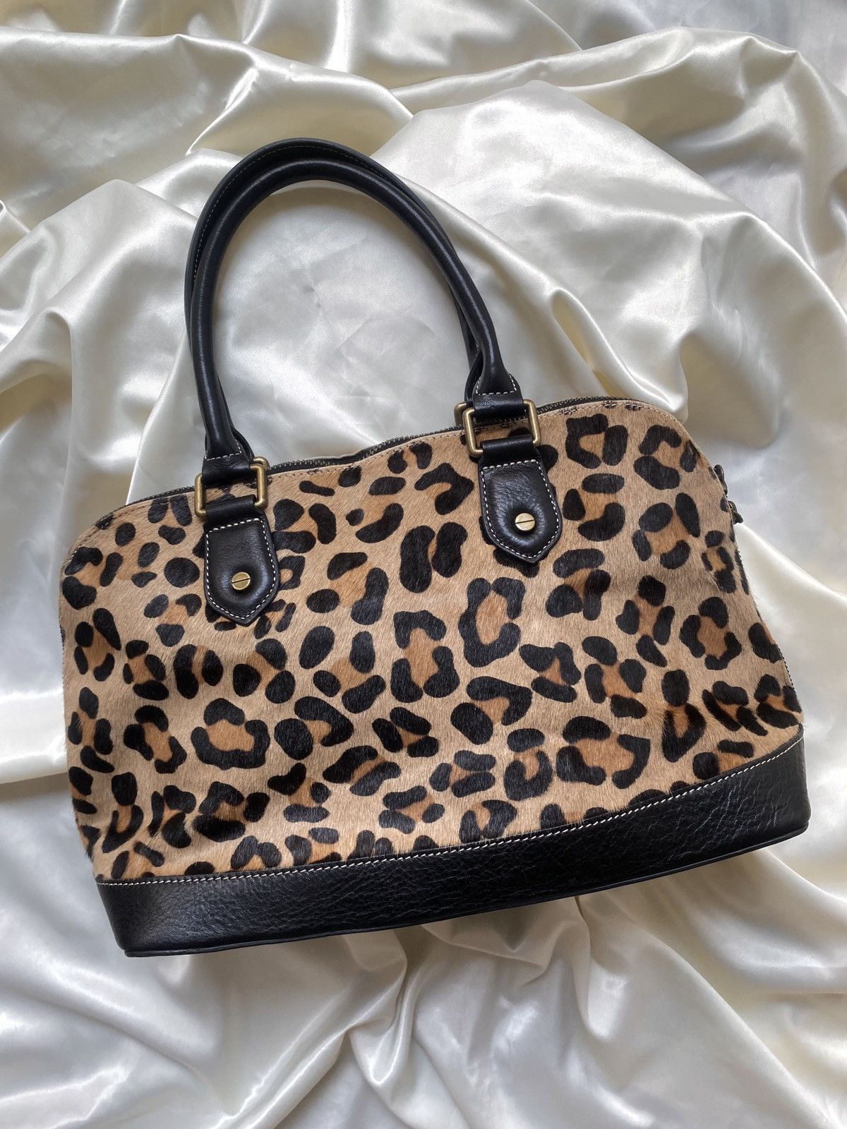 Vintage Vintage leopard shoulder bag Size ONE SIZE - 1 Thumbnail
