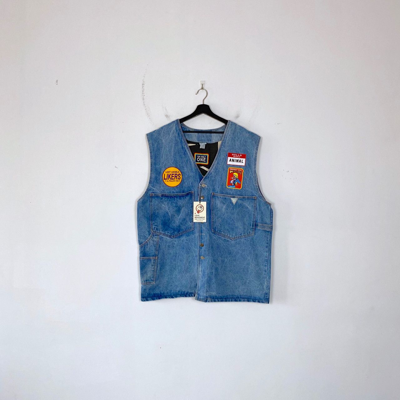Other A LOVE MOVEMENT DRX ROMANELLI GUESS REVERSIBLE DENIM JACKET Size US XL / EU 56 / 4 - 1 Thumbnail