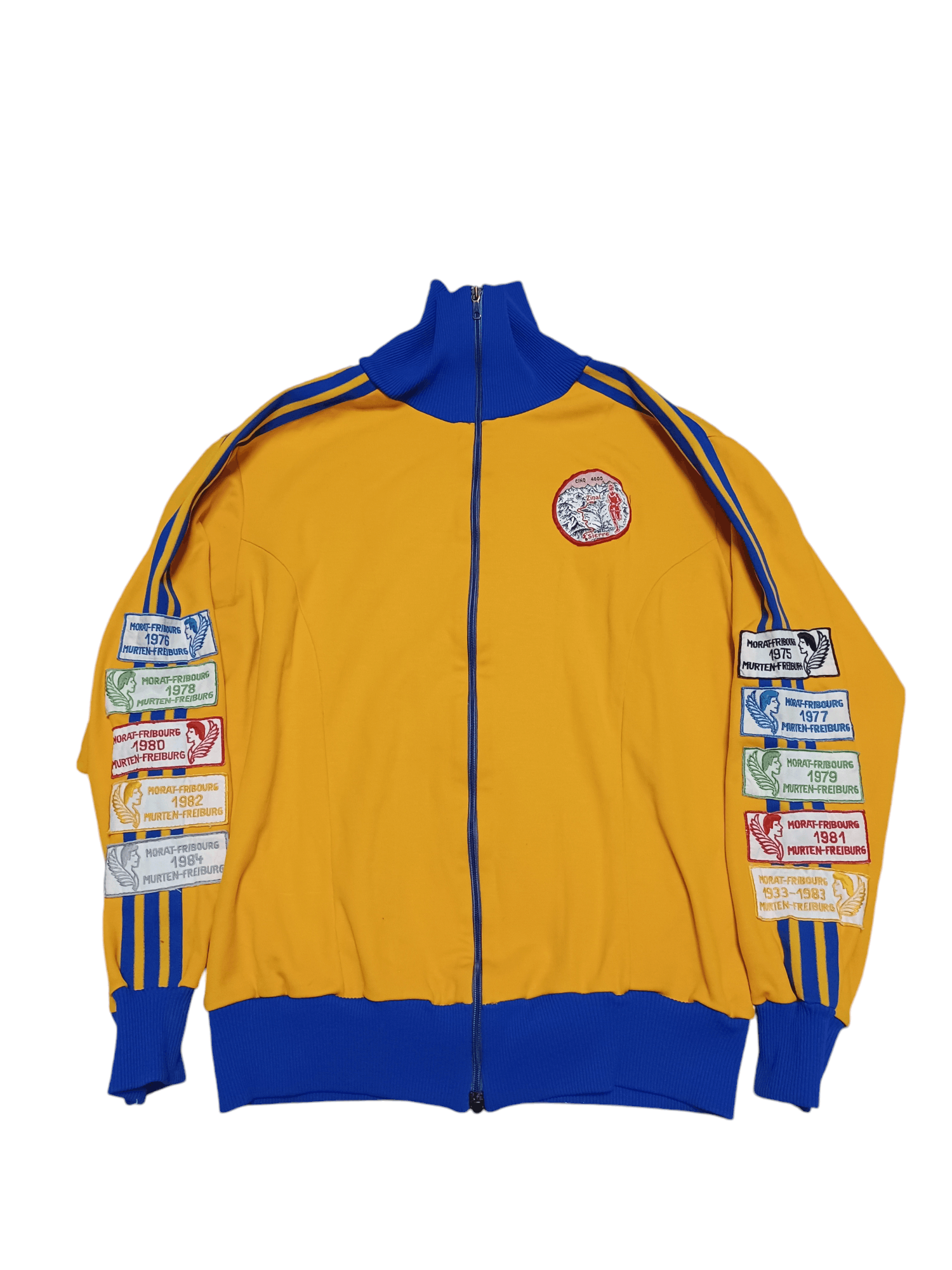 Adidas MADE IN YUGOSLAVIA ADIDAS 80S MORAT-FRIBOURG MARATHON JACKET Size US S / EU 44-46 / 1 - 1 Thumbnail