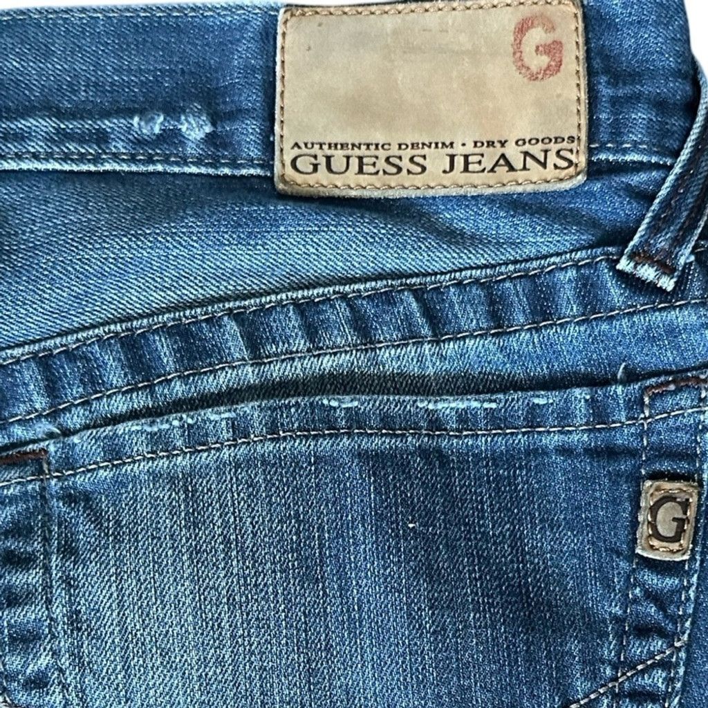 Guess GUESS JEANS Rebel Straight Leg Jeans Blue Men’s Size 32. Size US 32 / EU 48 - 9 Thumbnail
