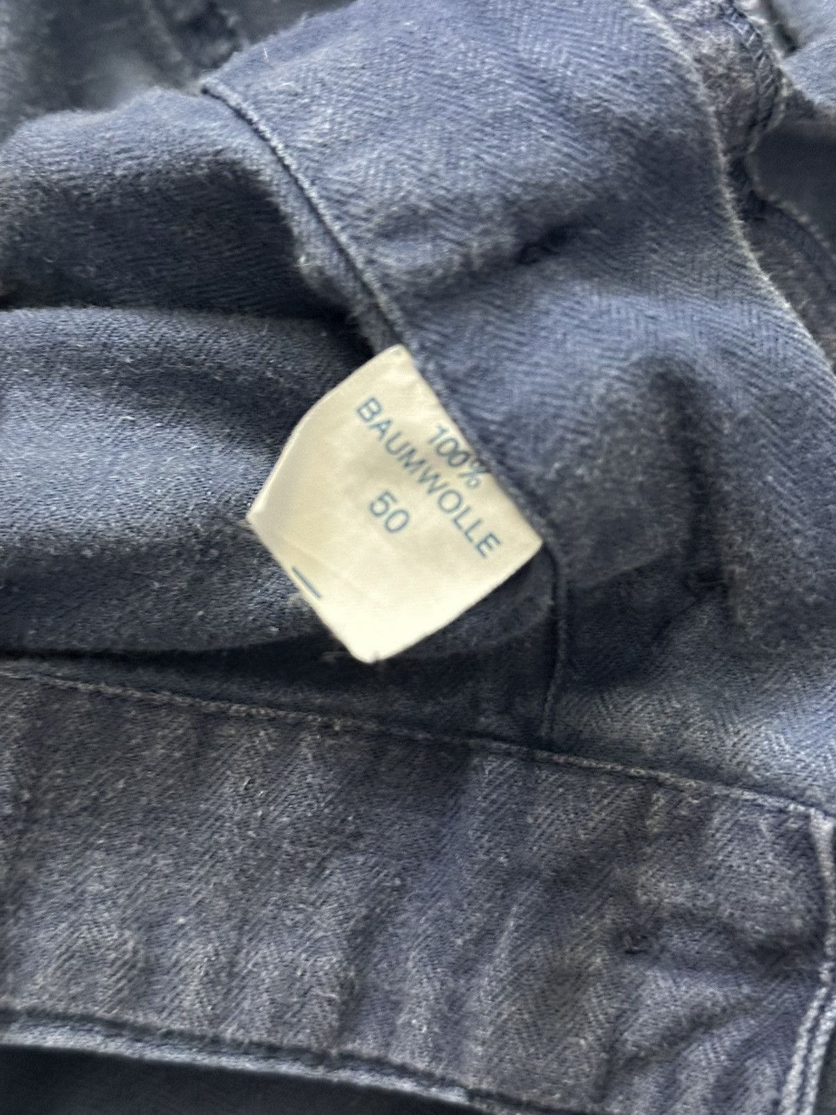 Vintage Vintage French Work Pants HBT Size US 34 / EU 50 - 3 Thumbnail