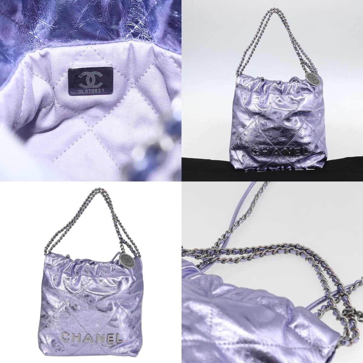 Chanel Chanel Chain CHANEL 22 Mini Handbag Size ONE SIZE - 5 Thumbnail