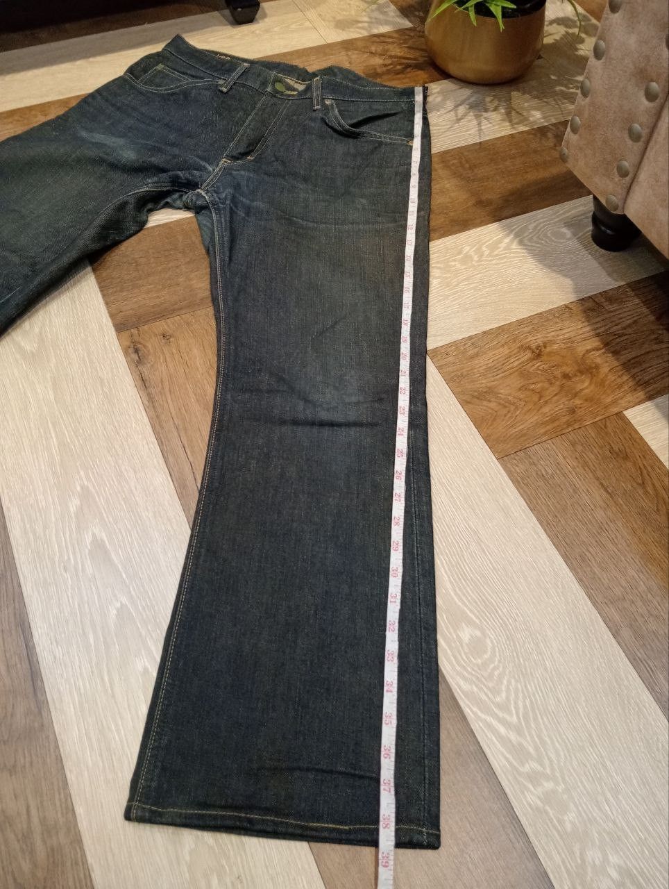 Lee LEE RIDERS SANFORIZED BOOT CUT DENIM PANTS Size US 32 / EU 48 - 16 Thumbnail
