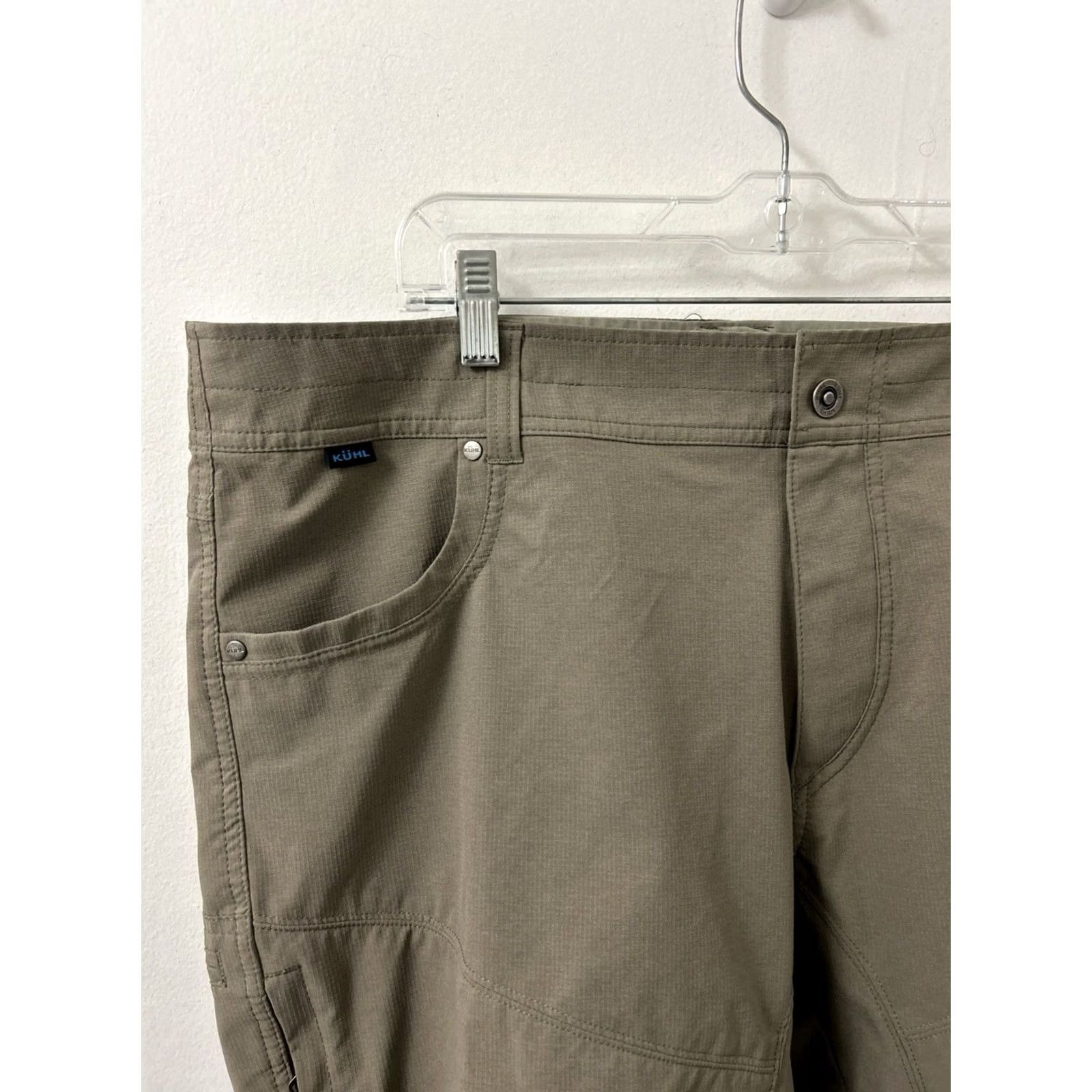 Vintage VINTAGE KUHL Silencr Kargo Shorts Mens Sz 40 Tan Khaki Ripstop Hiking Outdoor 10" 5230 Size US 40 / EU 56 - 4 Thumbnail