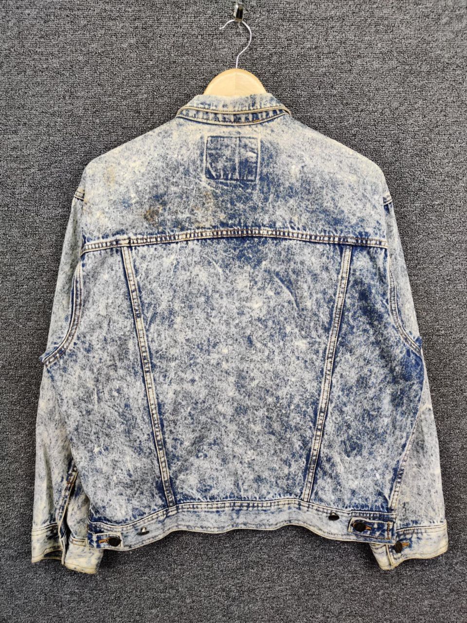 Edwin Edwin x Gold Rush Acid Wash Denim Trucker Jacket Size US M / EU 48-50 / 2 - 6 Thumbnail