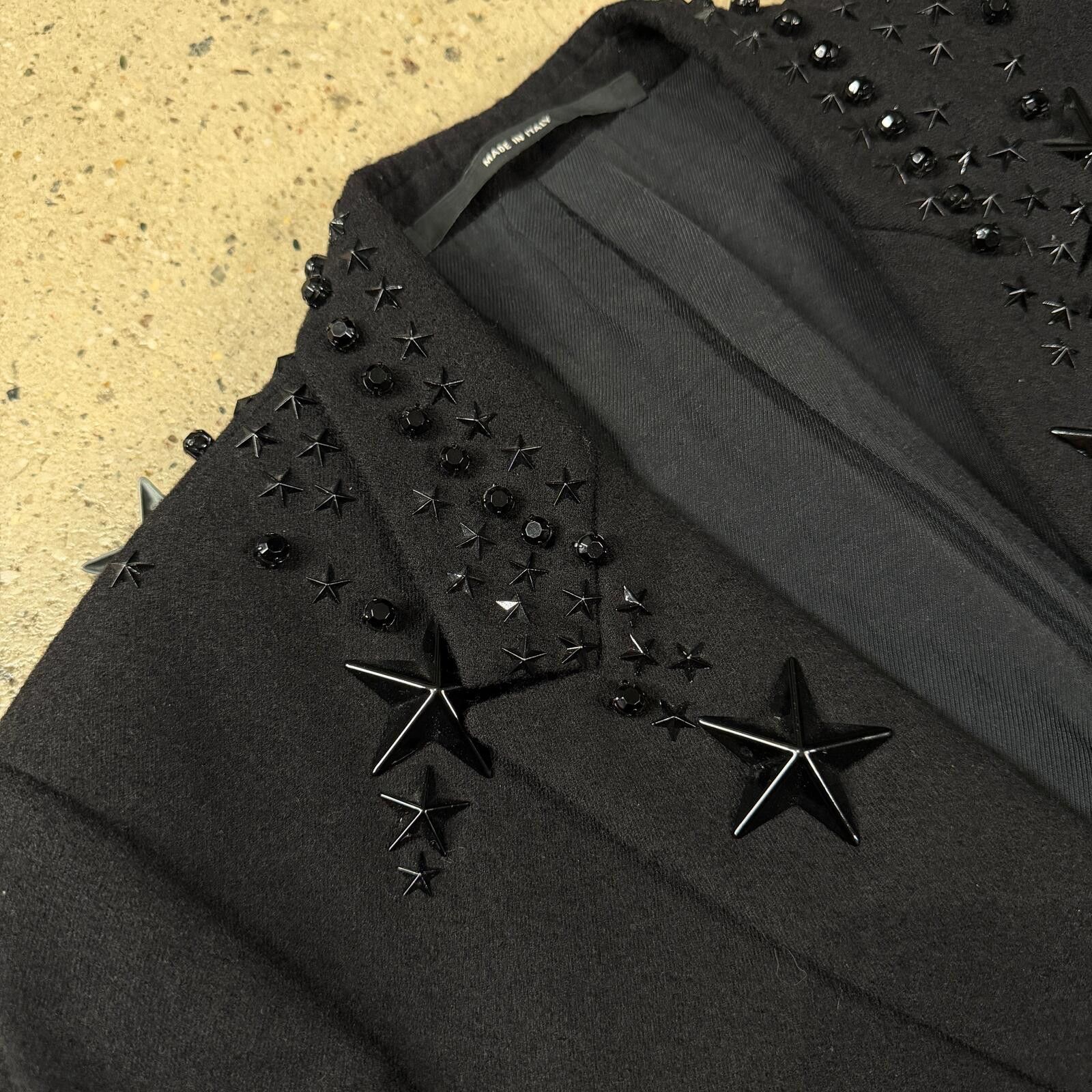Givenchy Givenchy FW12 Look 47 Star Studded Runway Blazer Size 50R - 2 Thumbnail