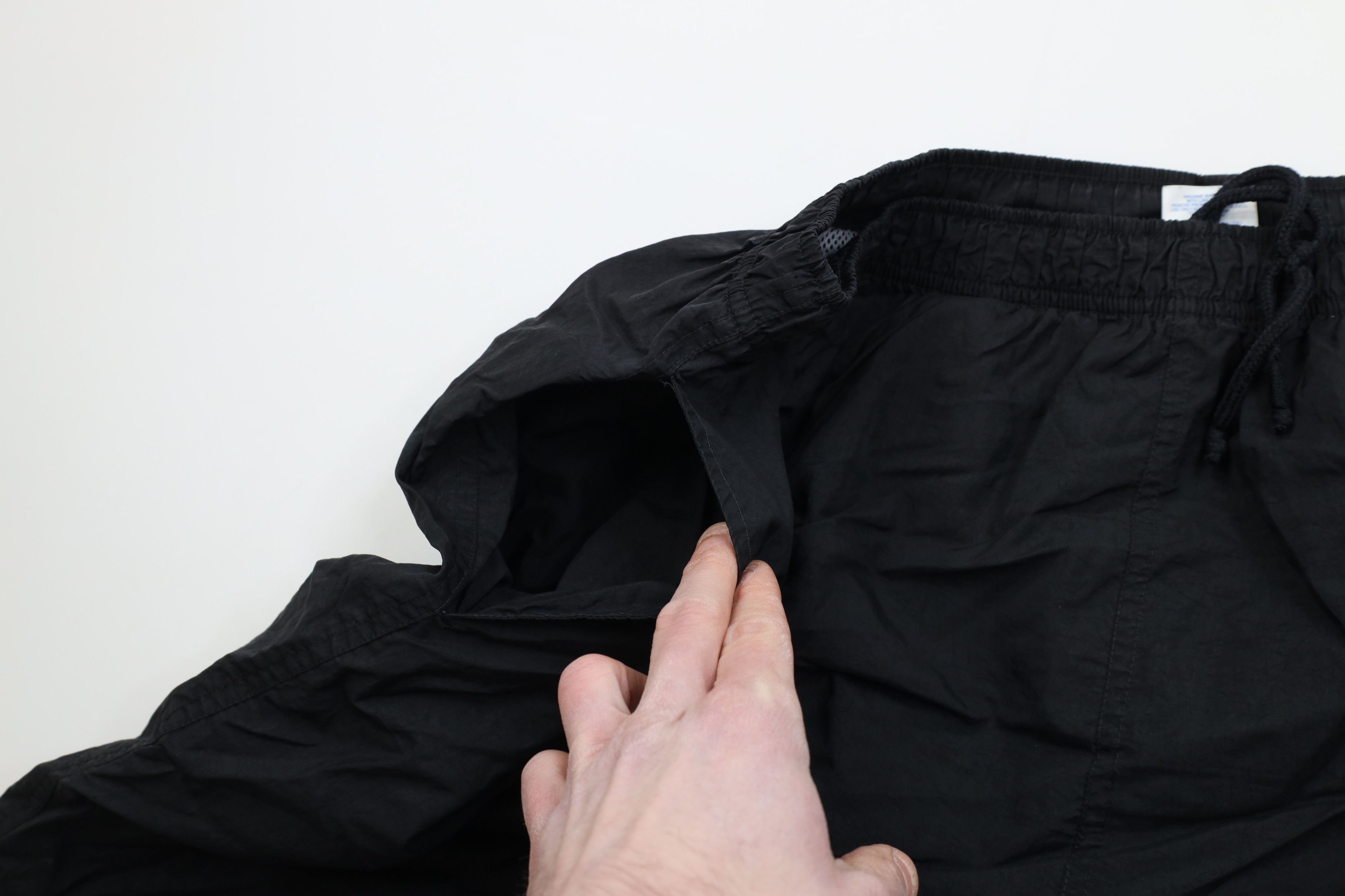 Reebok Vintage 90s Reebok Lined Above Knee Shorts Baggies Black Size US 38 / EU 54 - 6 Thumbnail