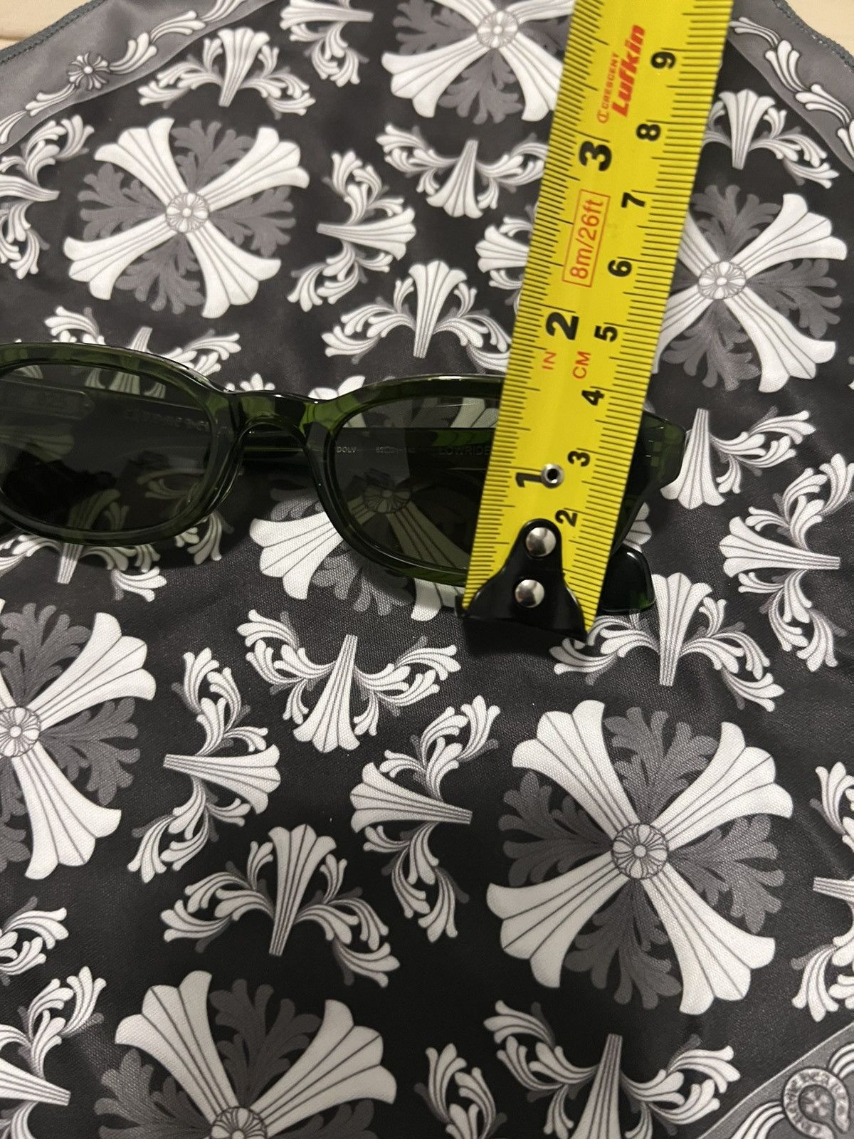 Chrome Hearts Chrome hearts lowrider sunglasses green Size ONE SIZE - 8 Thumbnail