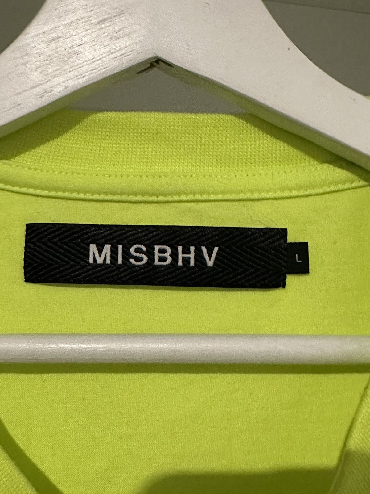 Misbhv Misbhv slogan neon Tee Large Size US L / EU 52-54 / 3 - 5 Thumbnail