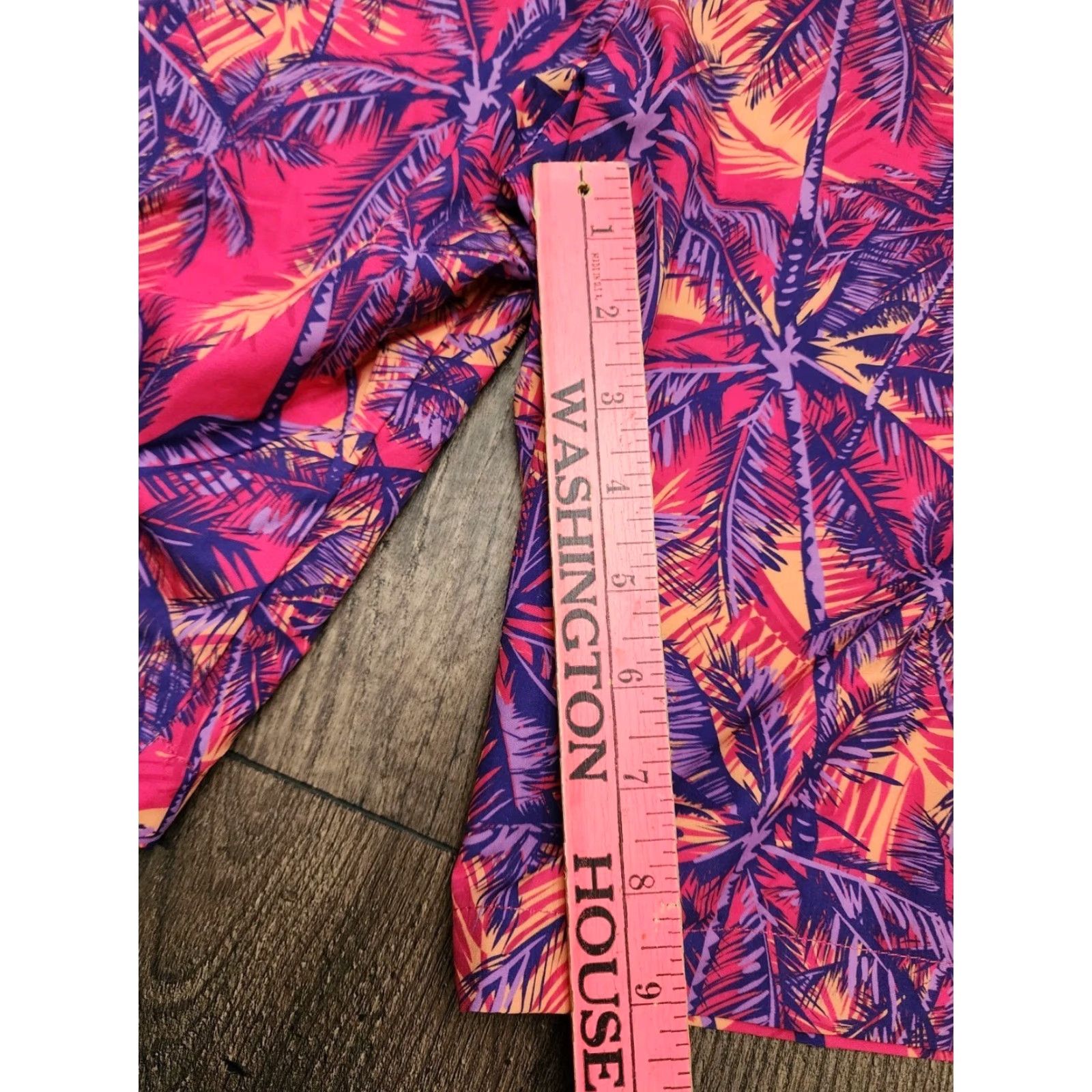 Vintage Hreski Performance Golf Shorts Men's 42 Neon Palm Trees All Over Print Size US 42 / EU 58 - 5 Thumbnail