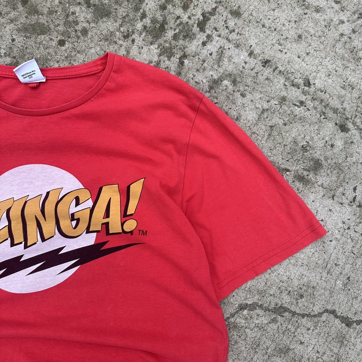 Warner Bros Vintage Adult The Big Bang Theory T-shirts Big Logo Bazinga Size US M / EU 48-50 / 2 - 4 Thumbnail