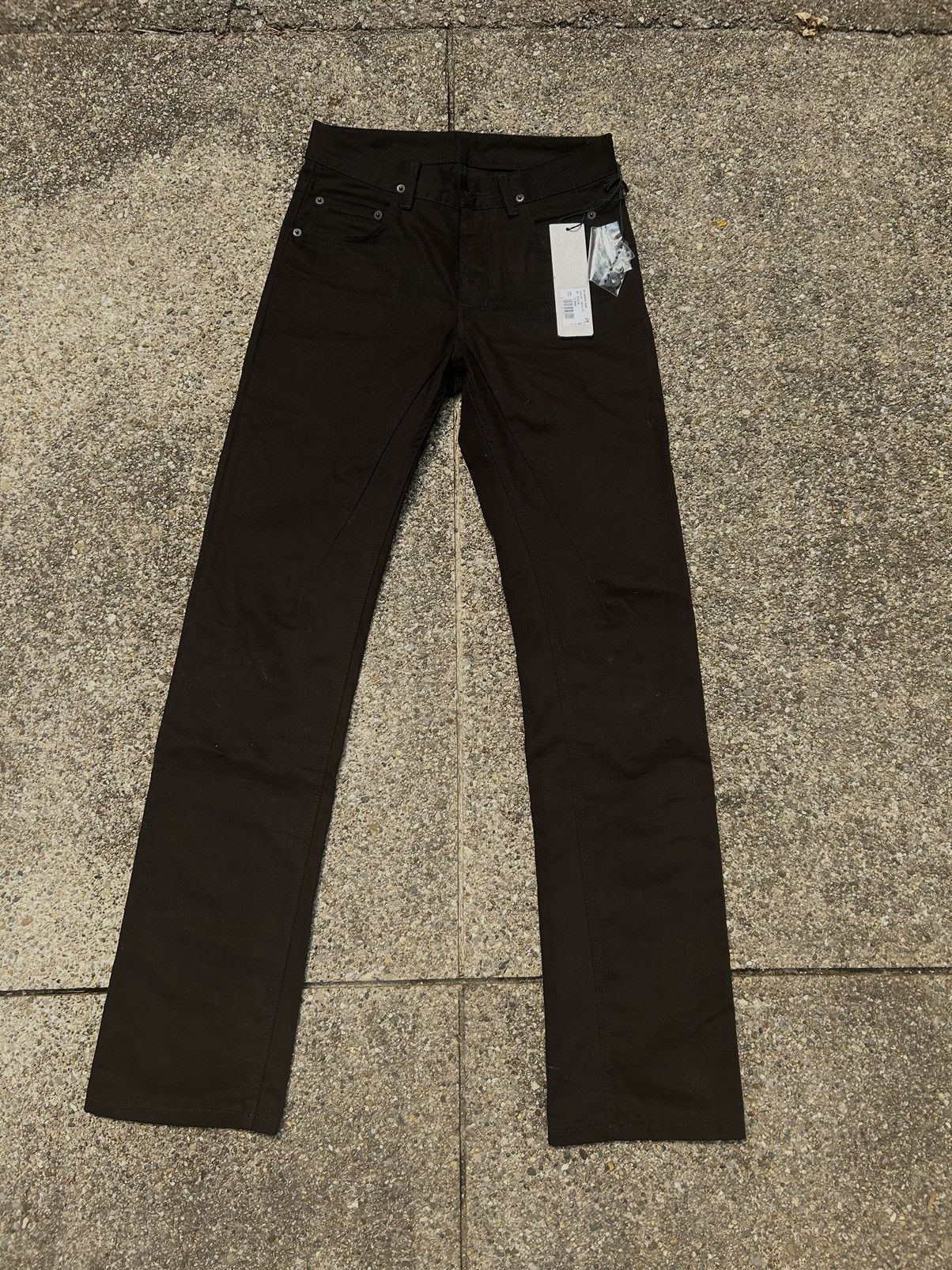 Rick Owen’s Berlin cut denim jeans