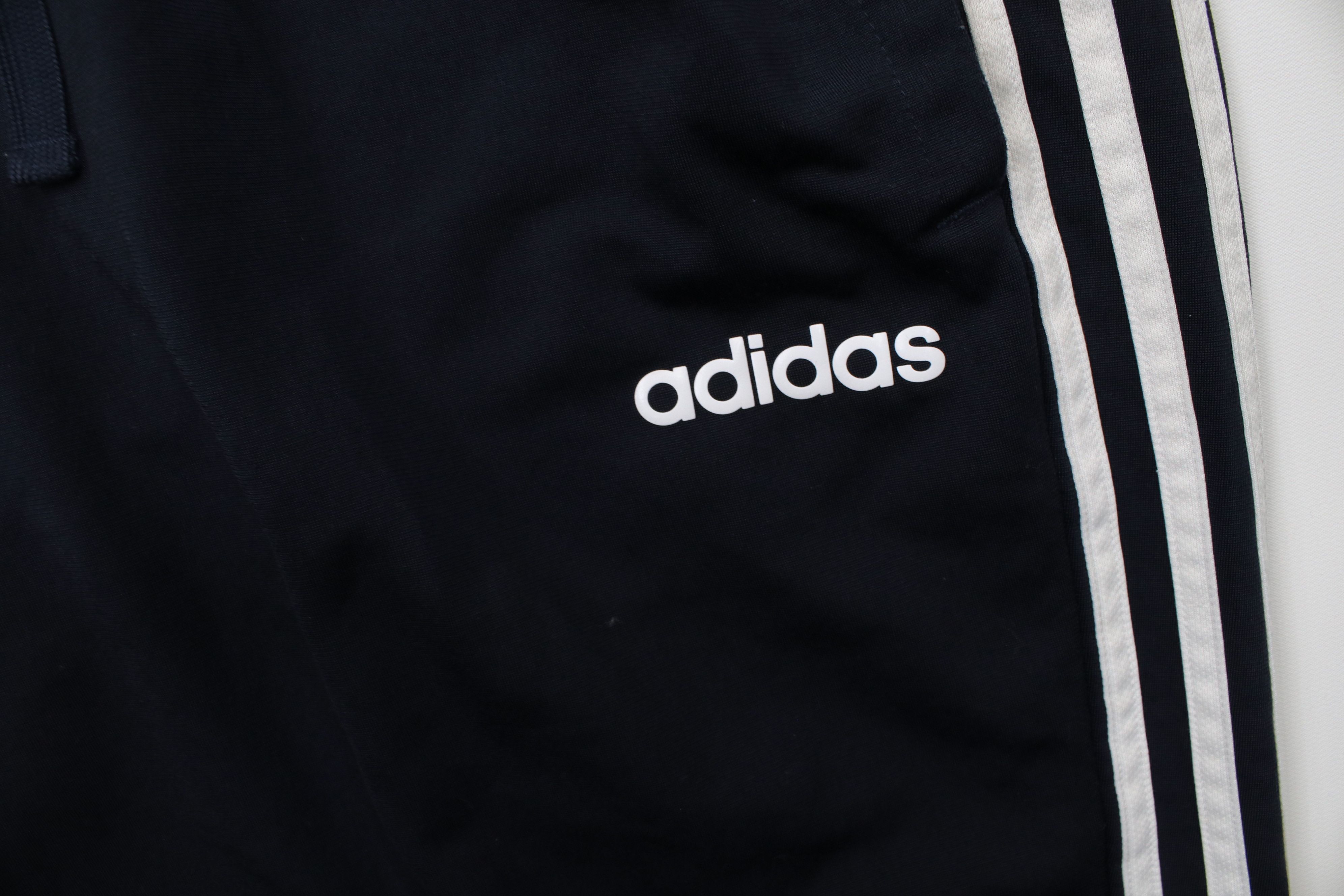 Adidas × Vintage Vintage Y2K Adidas Spell Striped Wide Leg Sweatpants Blue Size US 38 / EU 54 - 8 Thumbnail