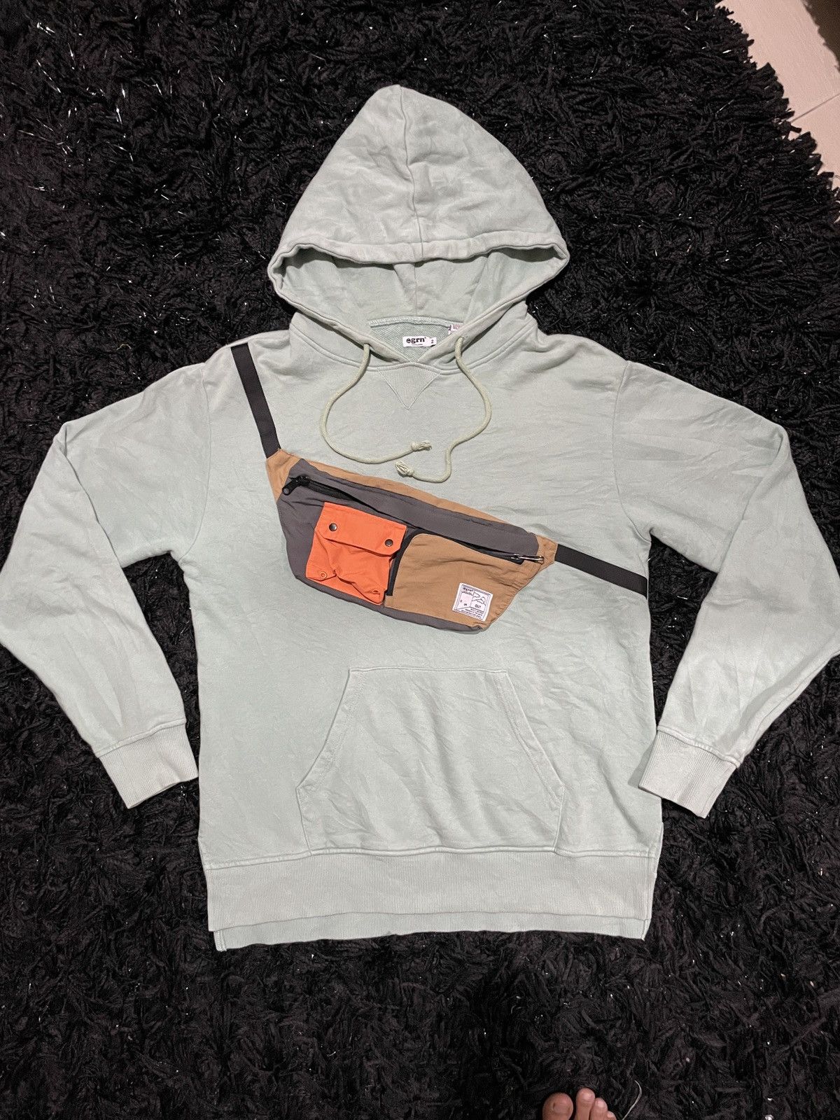 GRN × Japanese Brand Grn Tokyo Japan Outdoor Reverse Weave Hooded Gorpcore hiking Size US M / EU 48-50 / 2 - 2 Thumbnail