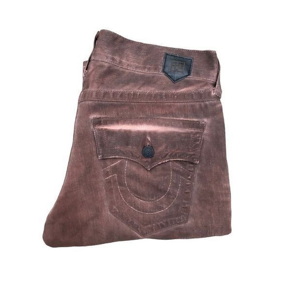 Vintage True Religion Jeans Size 32 RICKY Color Coated