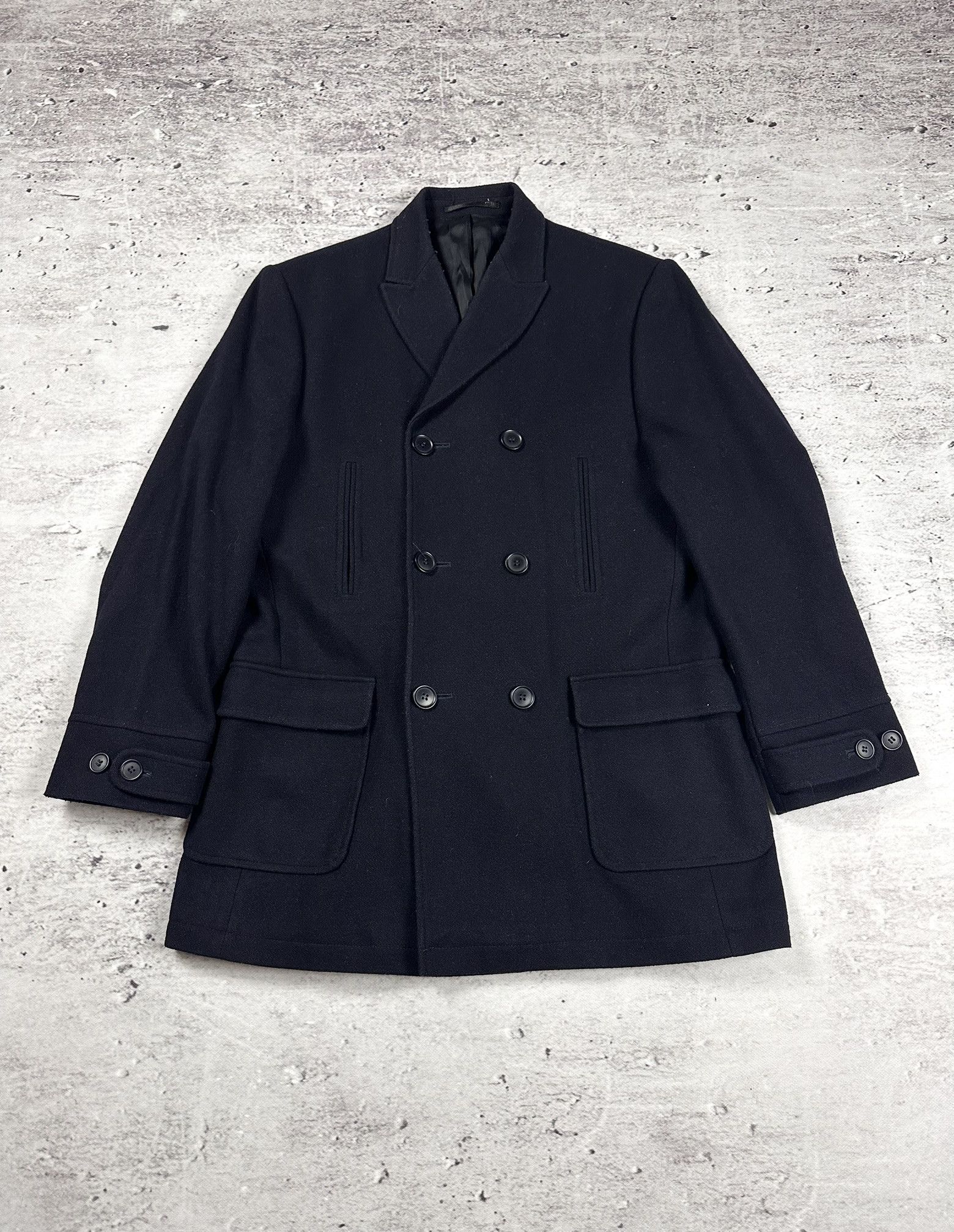 Jeff Banks wool elegant coat