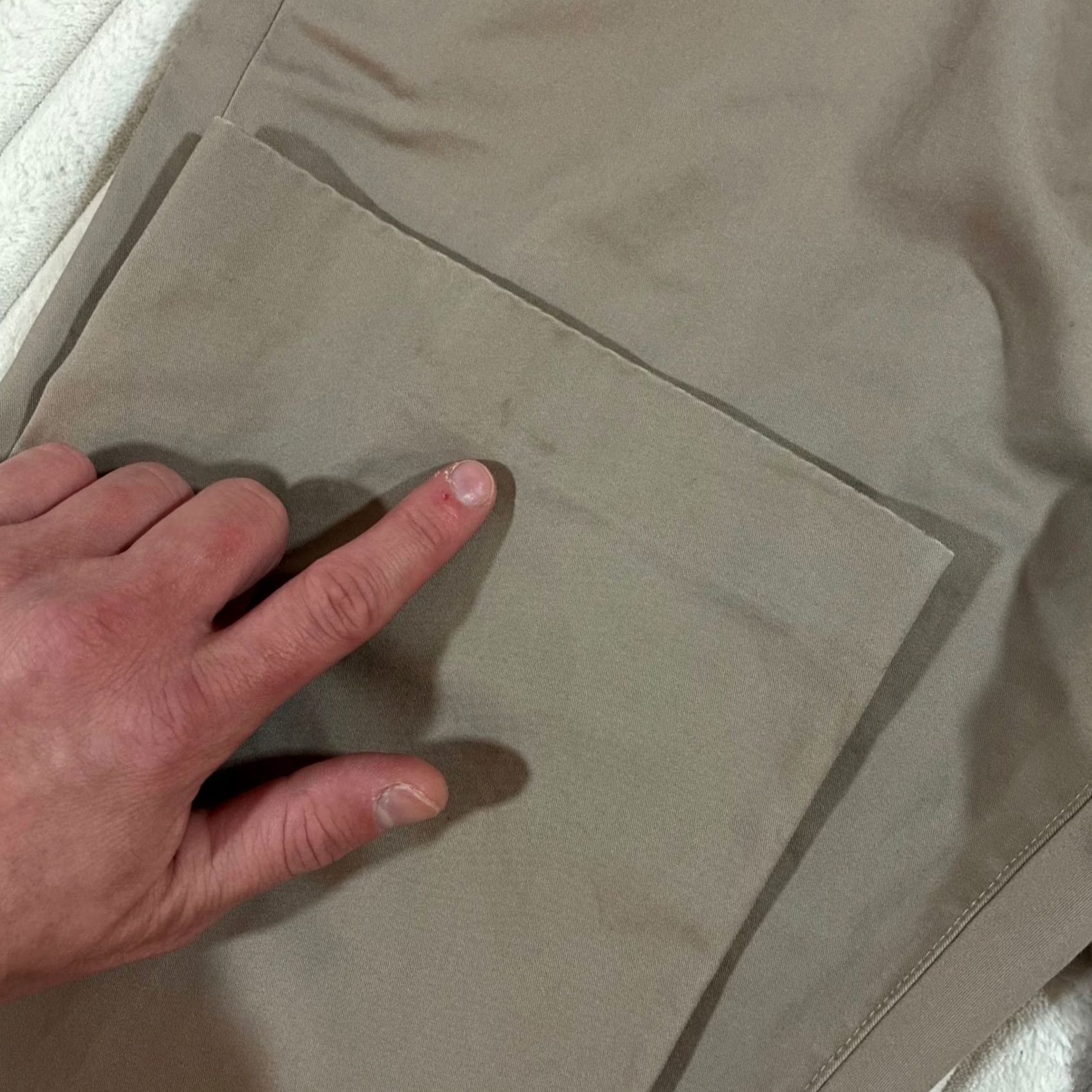 Bonobos Bonobos Chinos Pants Mens 33x30 Slim Fit Beige Flat Front Casual Size US 33 - 4 Thumbnail