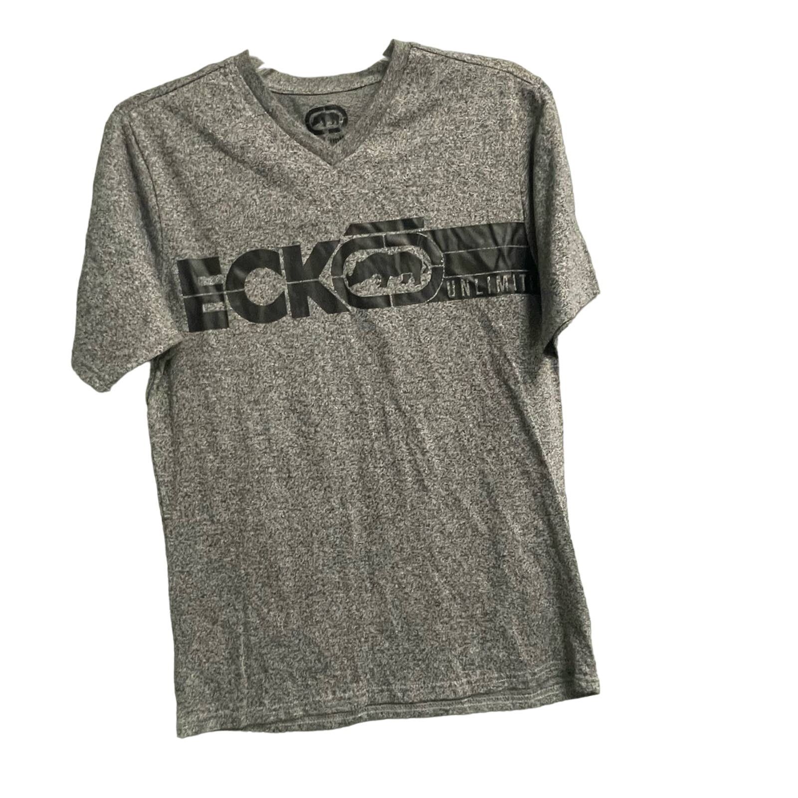 Ecko Unltd. Ecko Unlimited size Small Men's Soft V-Neck Tee Shirt Logo Size US S / EU 44-46 / 1 - 1 Thumbnail