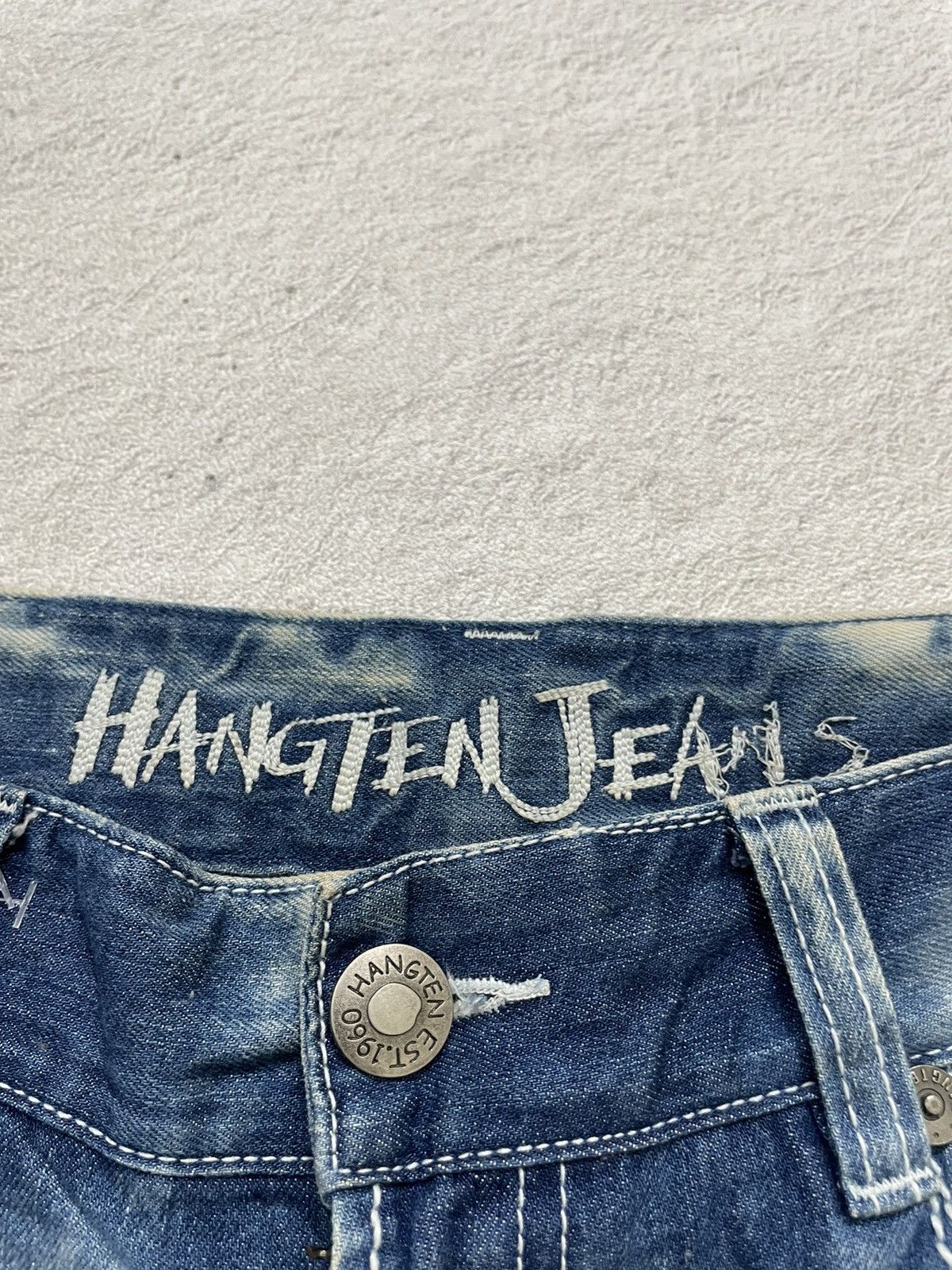 Hysteric Glamour 2000s Hangten Acid Jorts Denim Y2K Japan Style Size US 33 - 8 Thumbnail